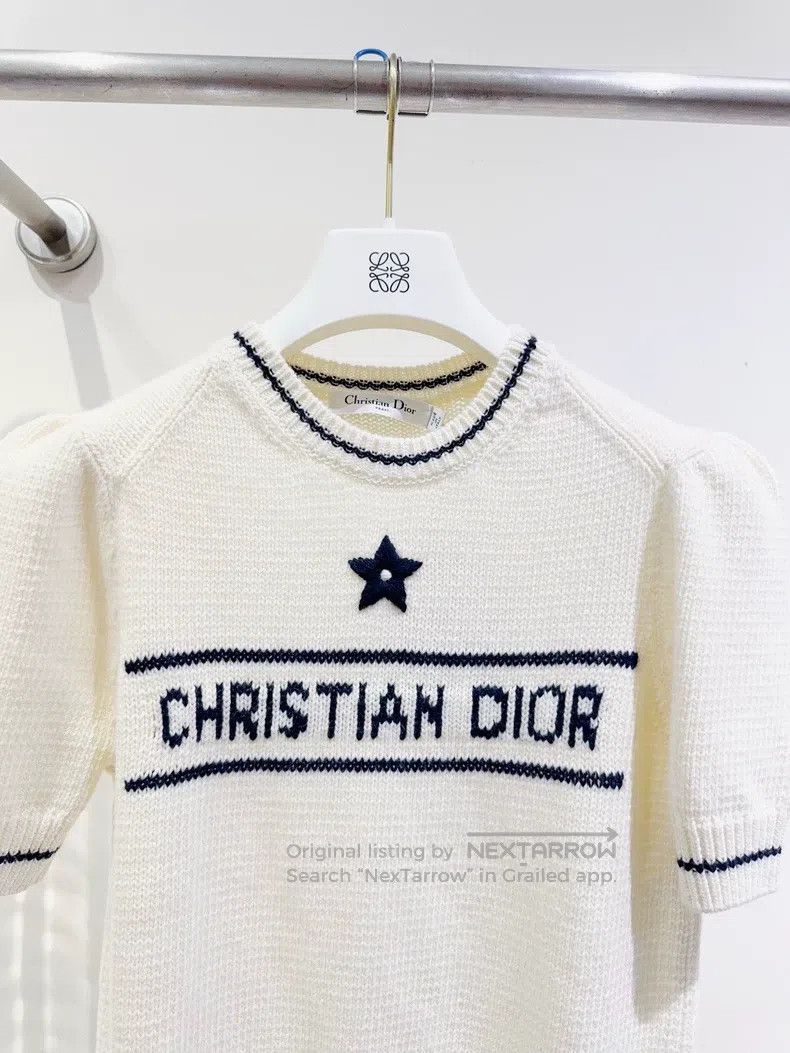 Dior Dior Lucky Star Knitted Short Sleeve Size XS / US 0-2 / IT 36-38 - 3 Thumbnail