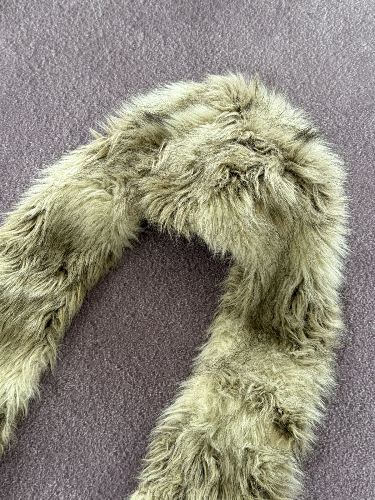 If Six Was Nine Vintage Japanese Winter Y2K Faux Fur Hat Ushanka Size ONE SIZE - 6 Thumbnail