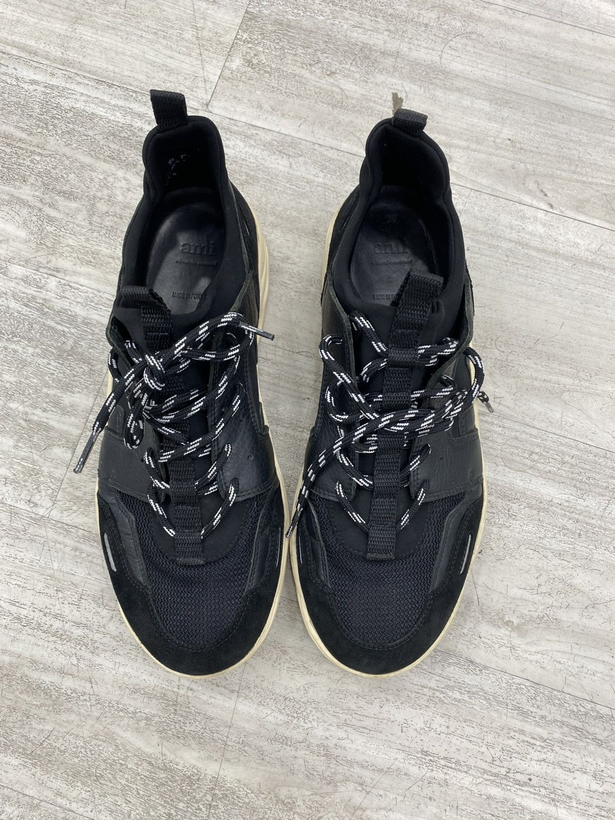 AMI Ami paris low sneakers Size US 10.5 / EU 43-44 - 2 Thumbnail