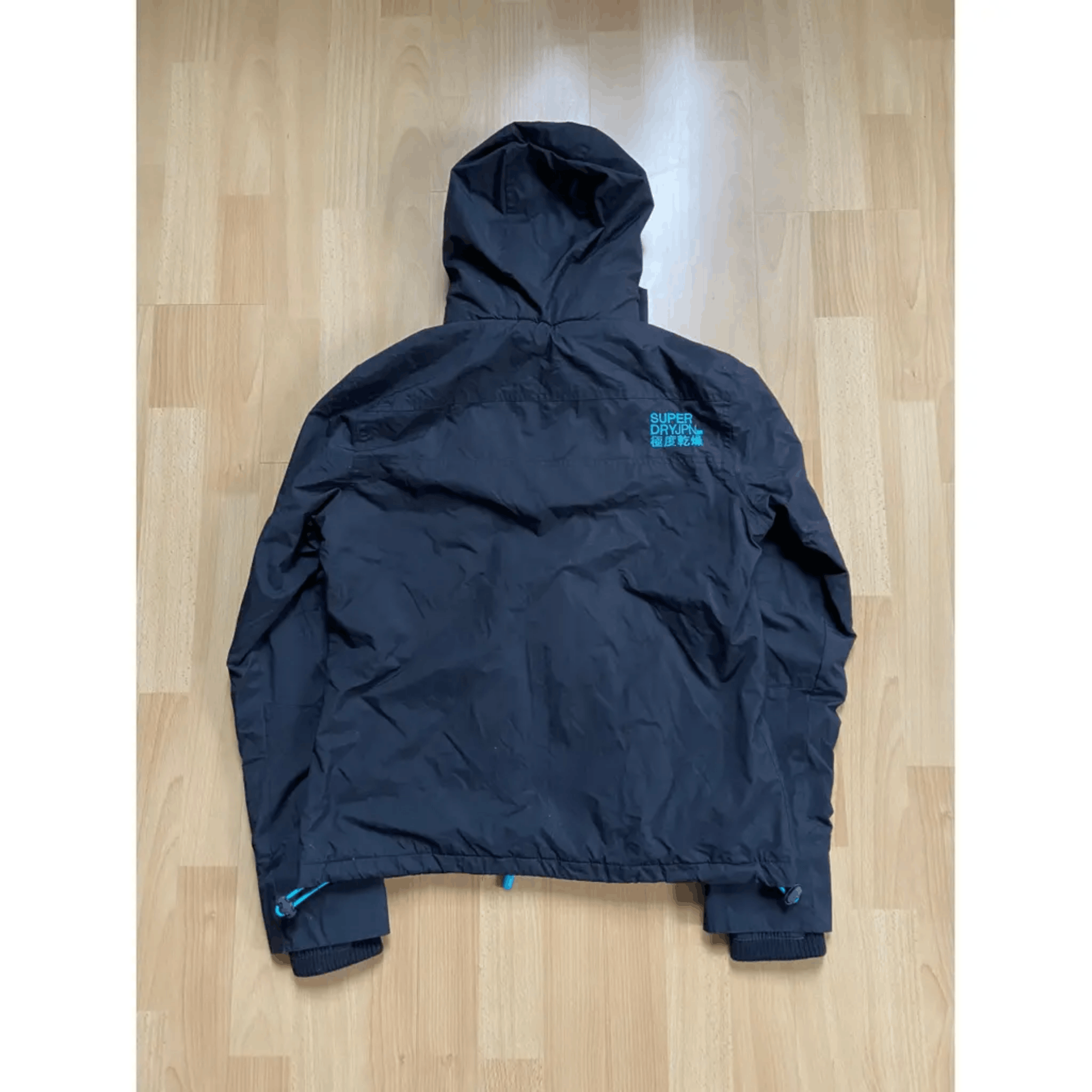 Superdry Superdry Windbreaker Jacket - Black & Blue Size US M / EU 48-50 / 2 - 1 Thumbnail