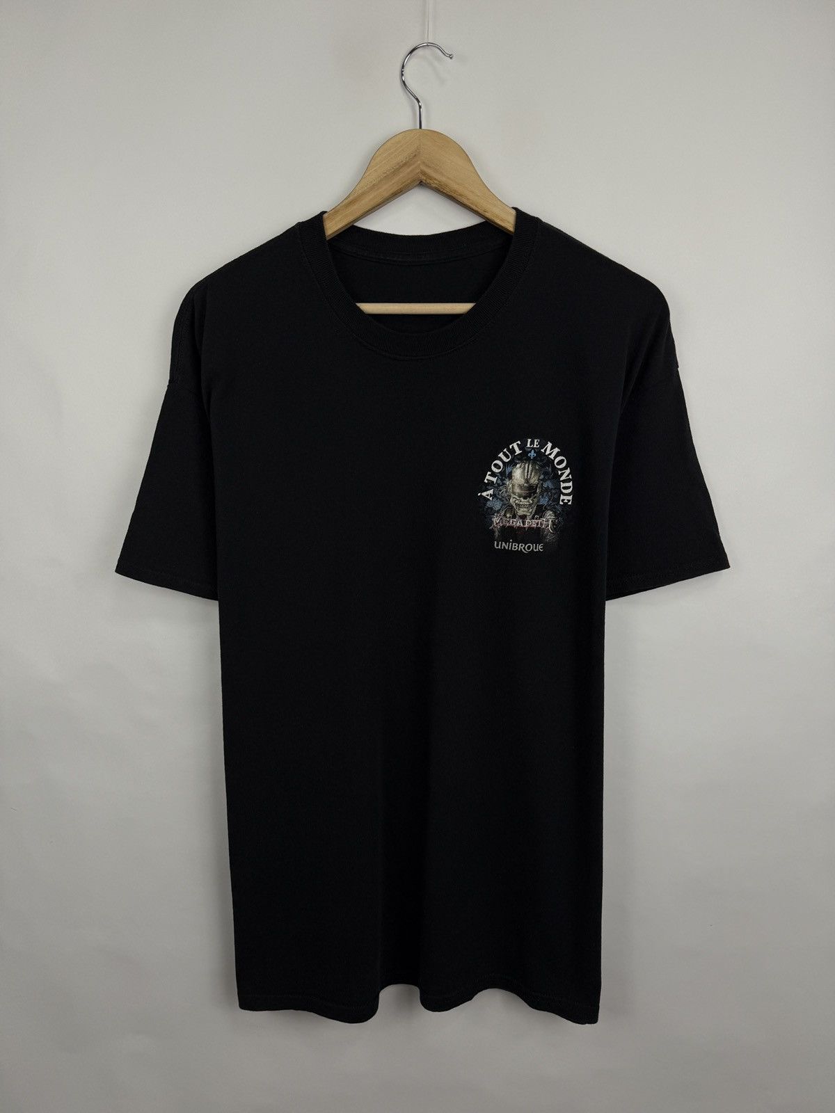 Megadeth ☠️ Megadeth Unibroue A Tout Le Monde T-Shirt 2016 Rare Retro Size US XL / EU 56 / 4 - 7 Thumbnail