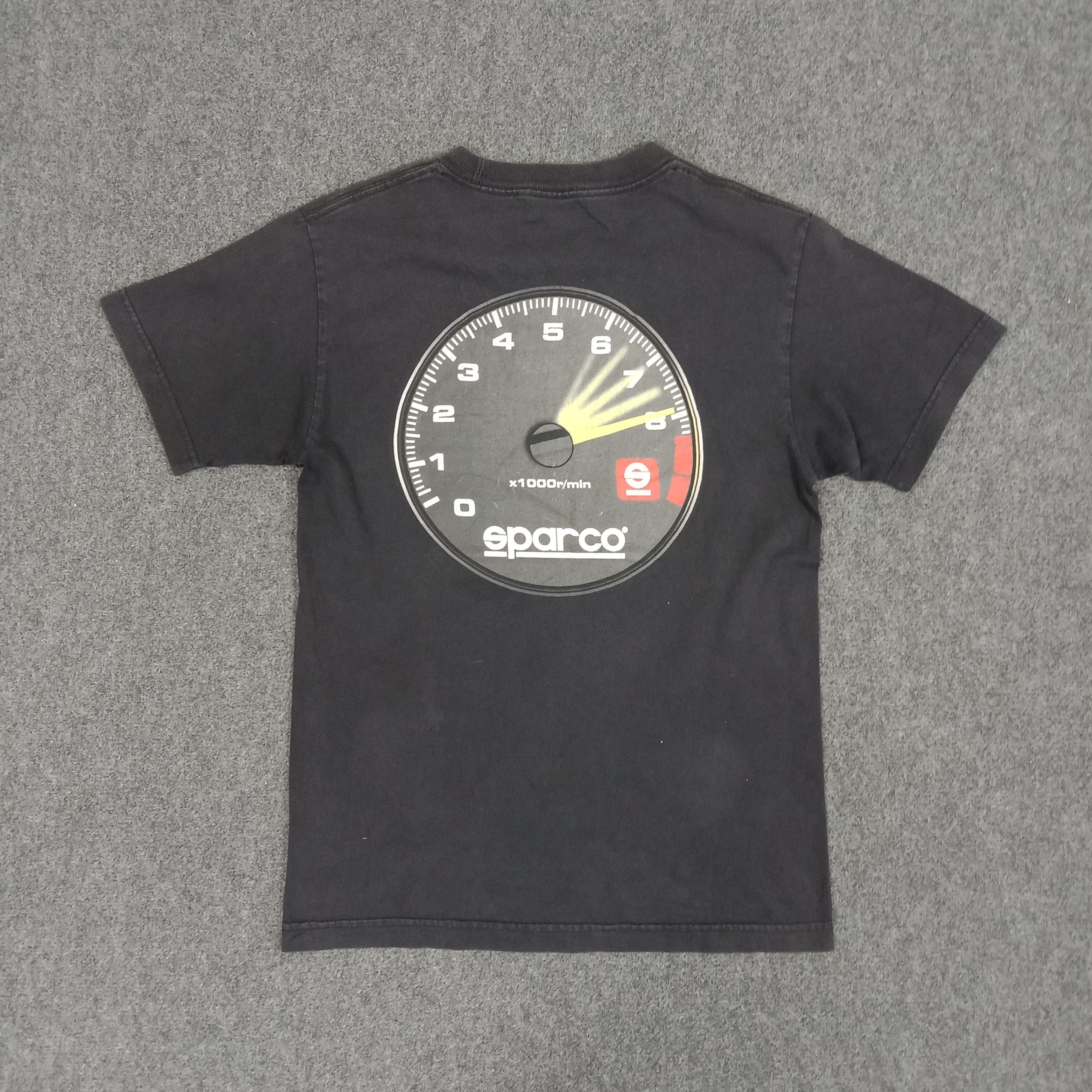 Vintage SPARCO Italian Racing Part Motorsports Brand Tshirt Size US S / EU 44-46 / 1 - 1 Thumbnail