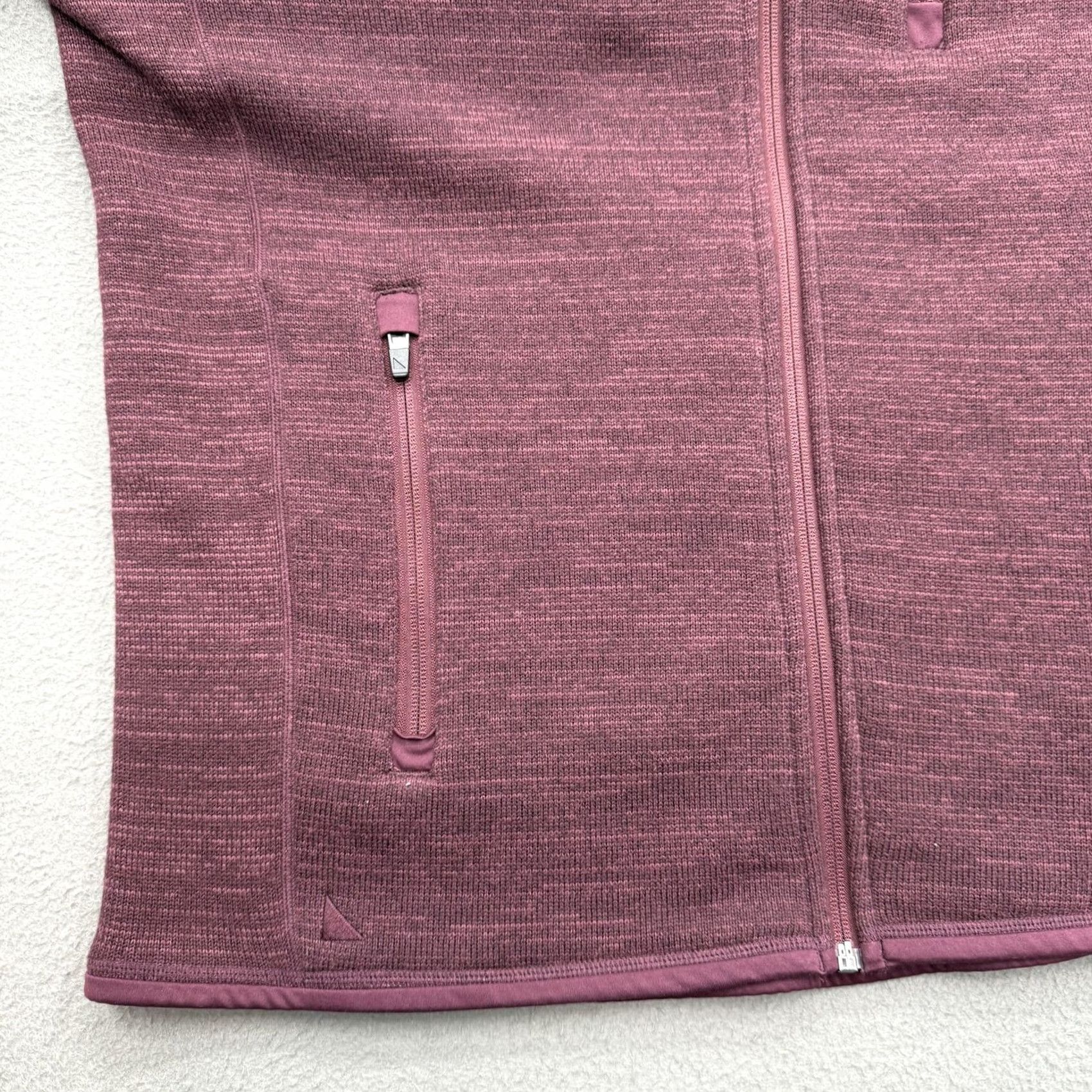 UNTUCKit UNTUCKit Kezoh Jacket Mens L Purple Full Zip Fleece Polyester Casual Size US L / EU 52-54 / 3 - 6 Thumbnail