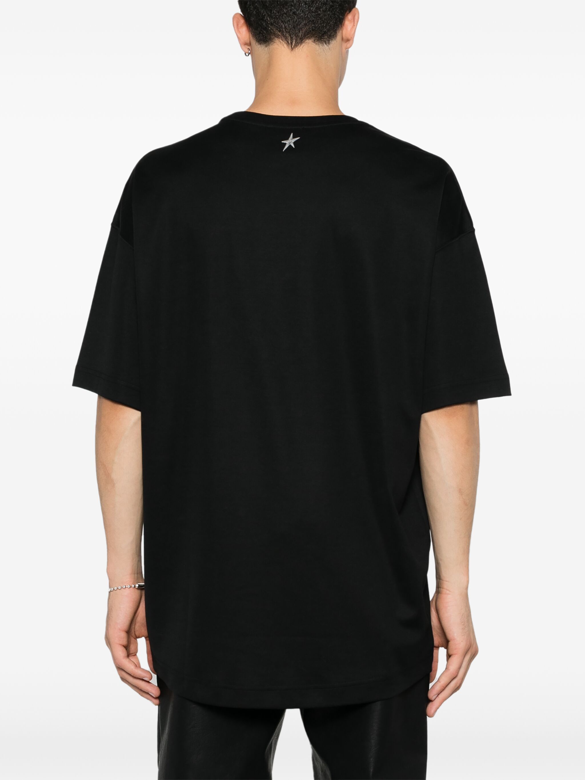 Mugler o1s22i1n1124 Oversized T-Shirt in Black Size US M / EU 48-50 / 2 - 4 Thumbnail