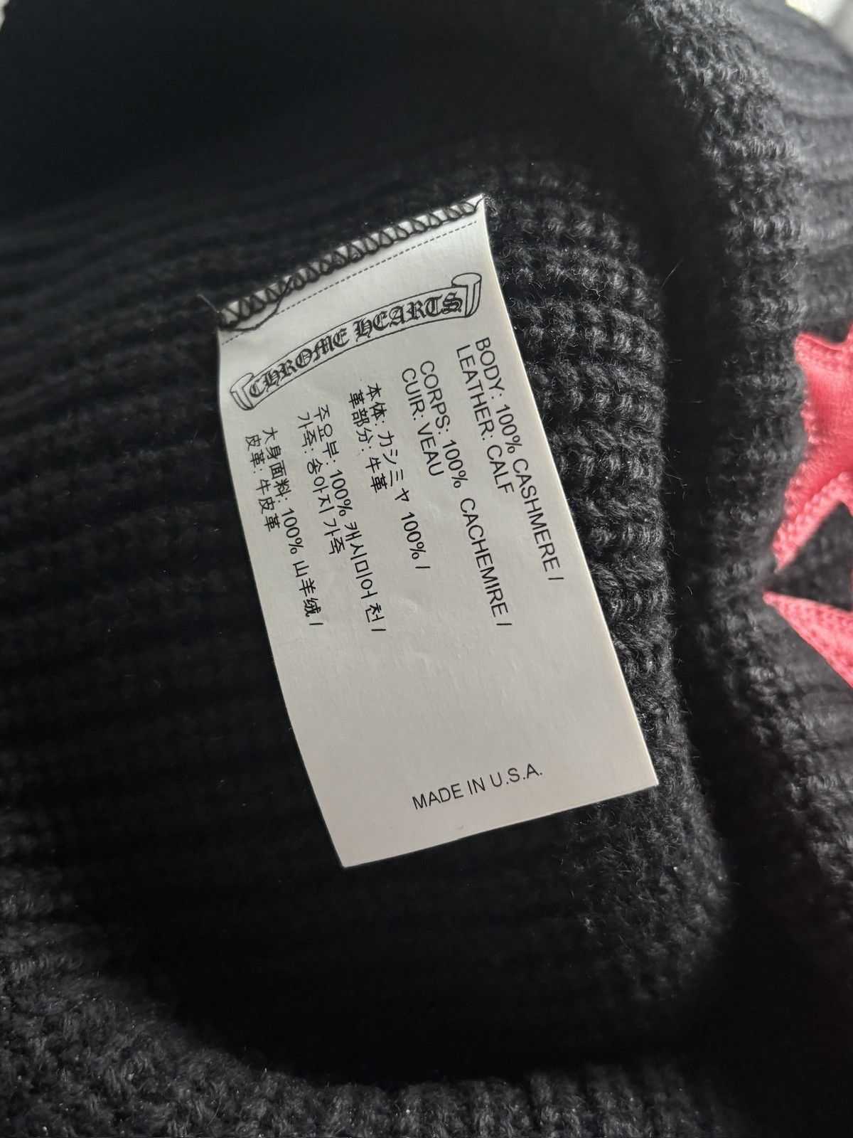 Chrome Hearts CHROME HEARTS | CASHMERE STAR PATCH CROSS DADDY BEANIE Size ONE SIZE - 7 Thumbnail