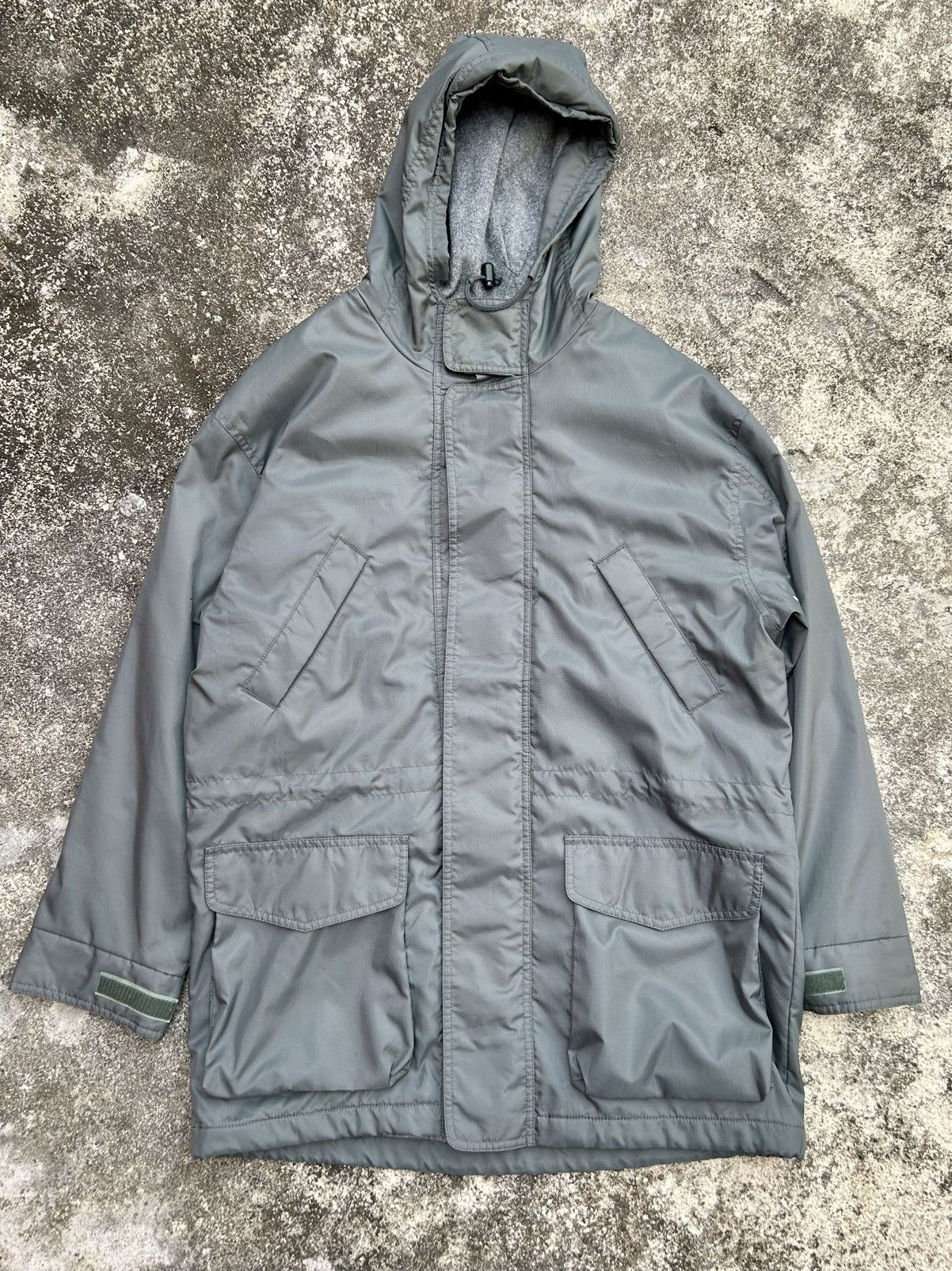 Vintage Polo Beverly Hills Polo Club Lined Fleece Nylon Parka Jacket Size US L / EU 52-54 / 3 - 1 Thumbnail