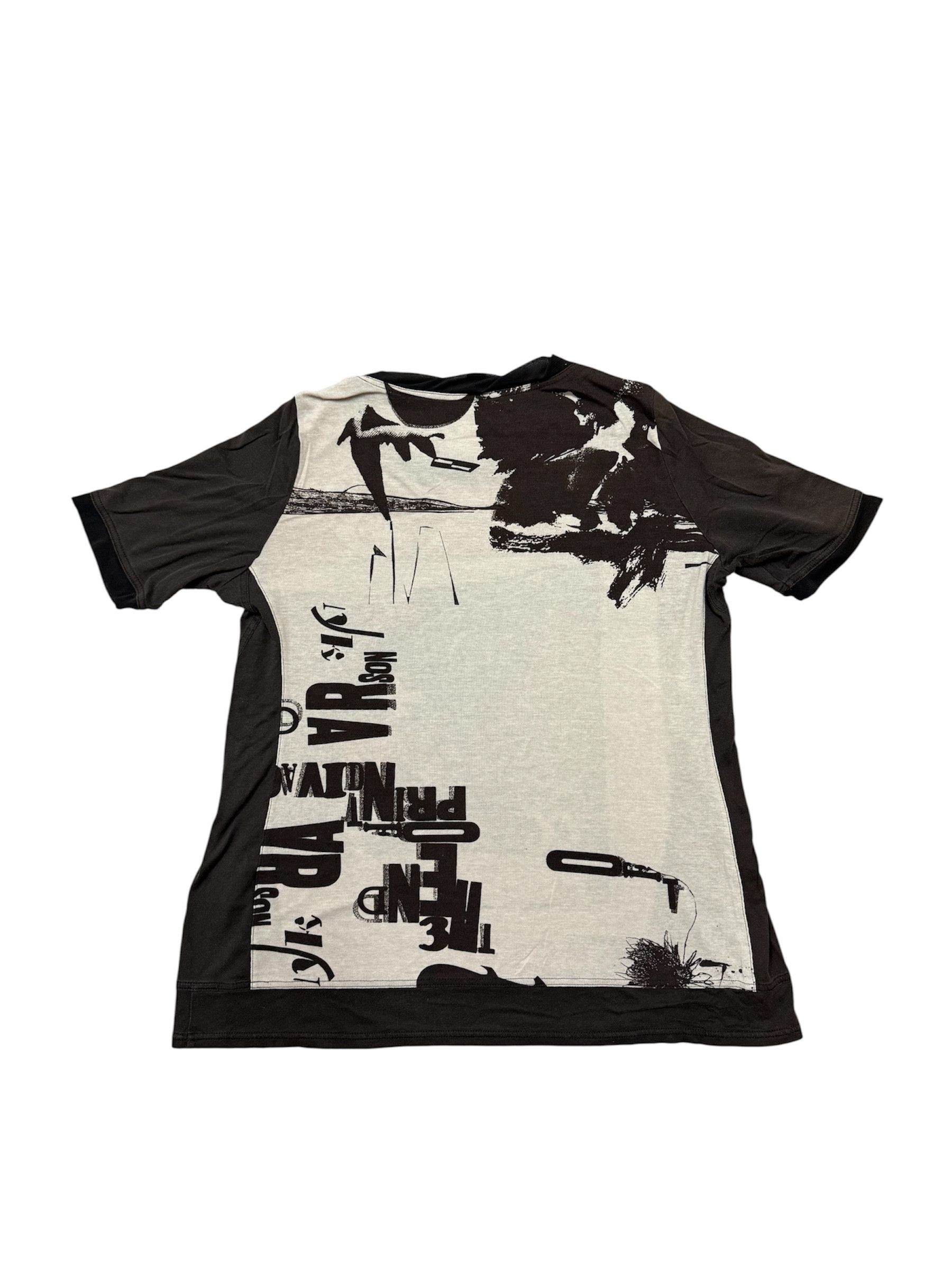 Japanese Brand × Vintage Halfmile all overpint tshirt Size S / US 4 / IT 40 - 2 Thumbnail