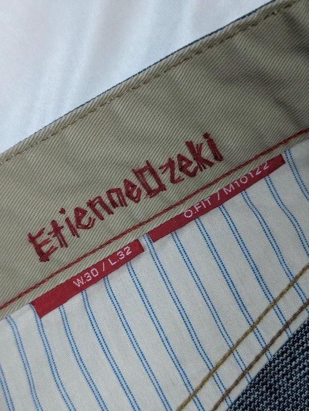 Japanese Brand Etienne Ozeki Japanese Jeans Denim Archive Rare Piece Y2k Size US 30 / EU 46 - 4 Thumbnail