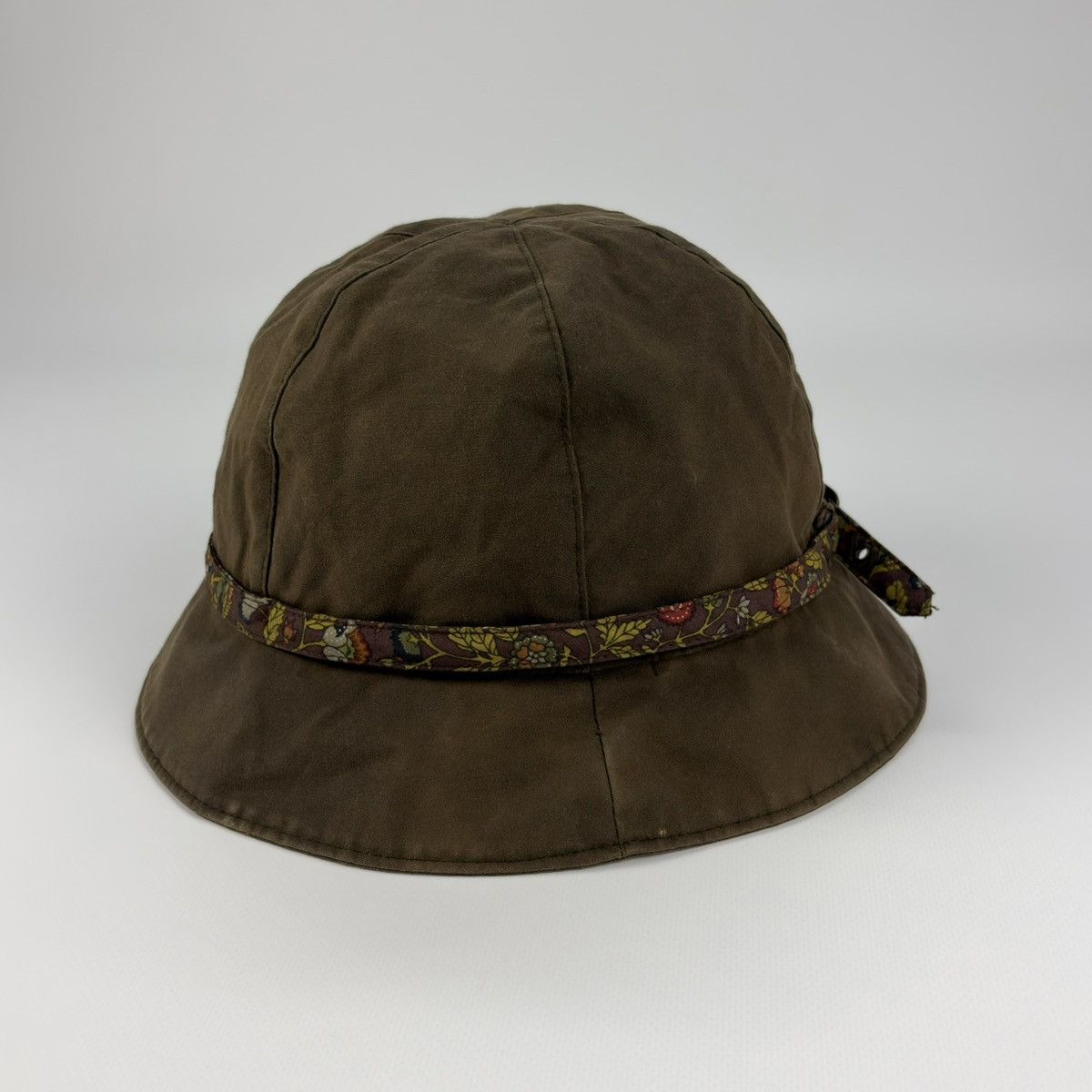 Barbour Vintage Barbour Wax Bucket Hat women Size ONE SIZE - 4 Thumbnail