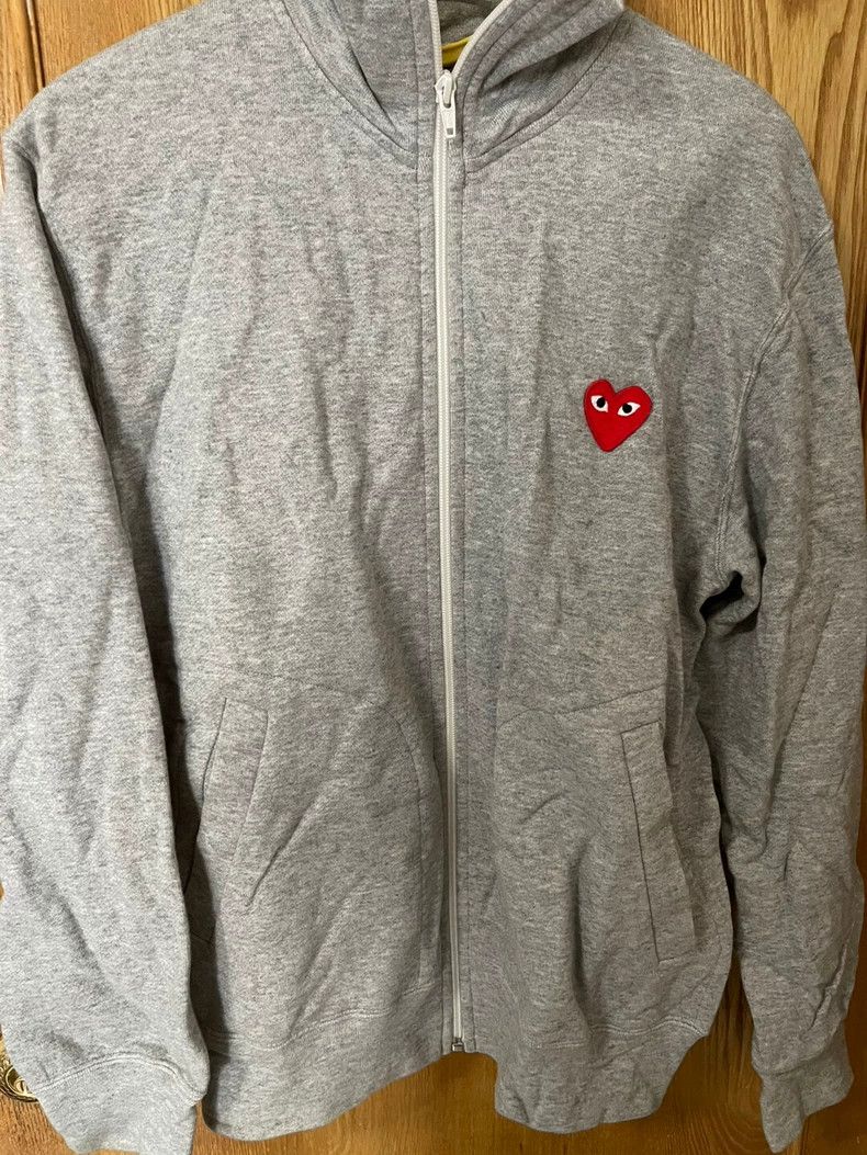 Comme des Garcons Comme Des Garcons Red heart hooded sweatshirt at the back 2 Size US M / EU 48-50 / 2 - 1 Thumbnail