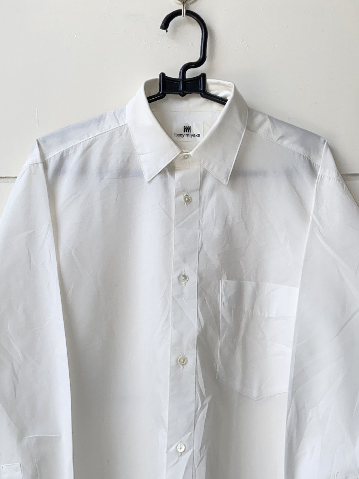 Issey Miyake ISSEY MIYAKE IM White Shirt Size US S / EU 44-46 / 1 - 11 Thumbnail