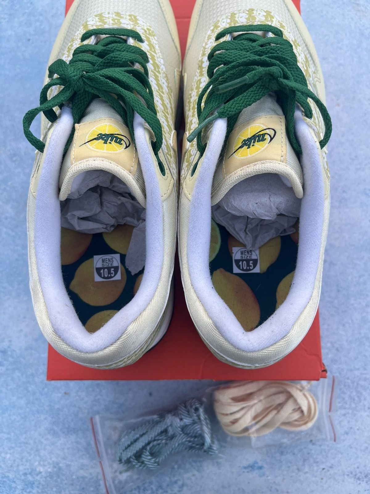 Nike Nike Air Max 1 “Lemonade” - Size 10.5 Size US 10.5 / EU 43-44 - 9 Thumbnail