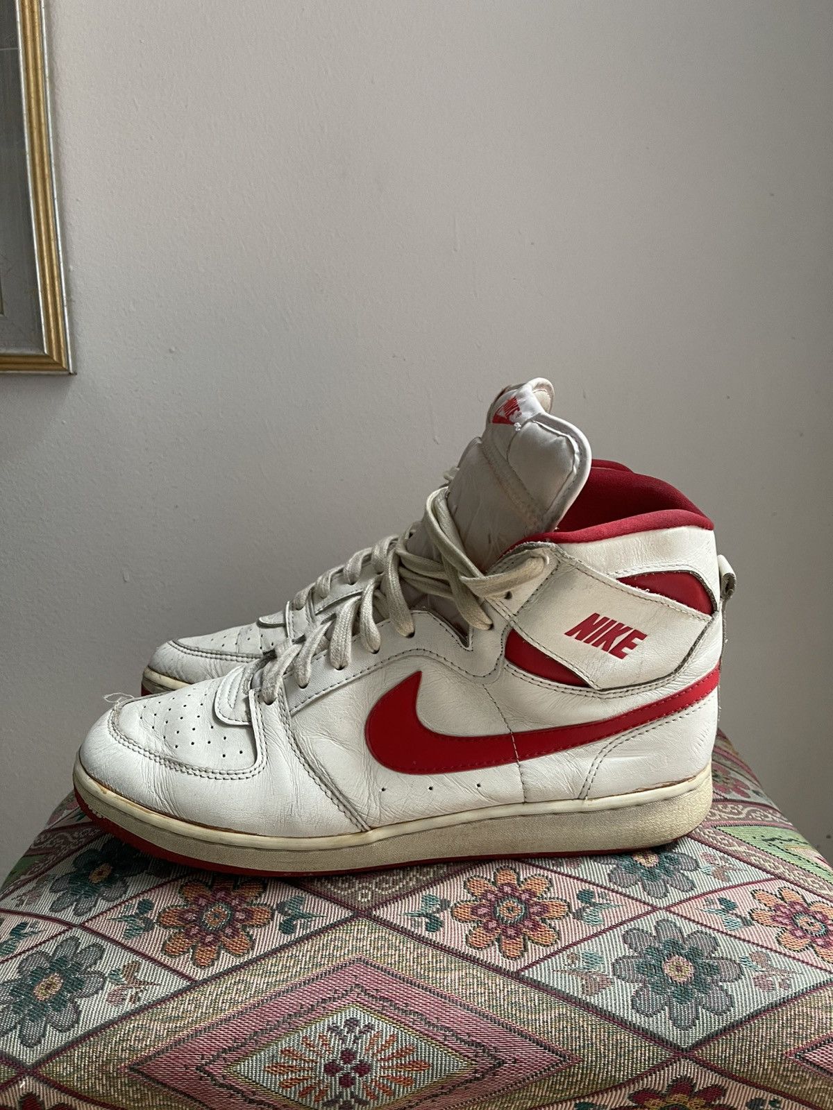 Nike × Vintage Vintage Nike Team Convention High 1985 Size US 10 / EU 43 - 4 Thumbnail