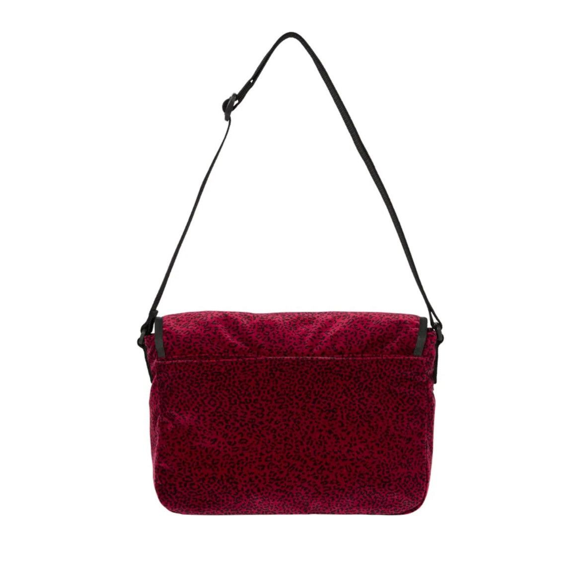 Supreme Supreme Velvet Messenger Bag Red Leopard Size ONE SIZE - 3 Thumbnail