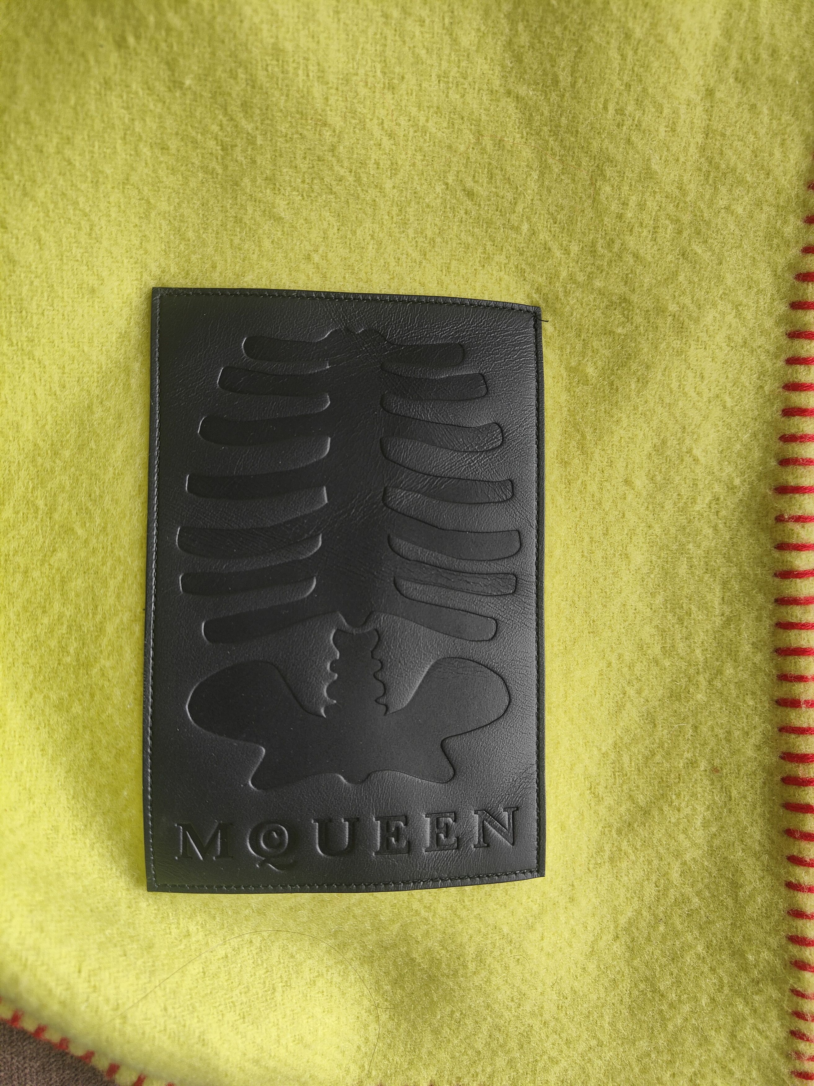 Alexander McQueen Wool Throw Blanket