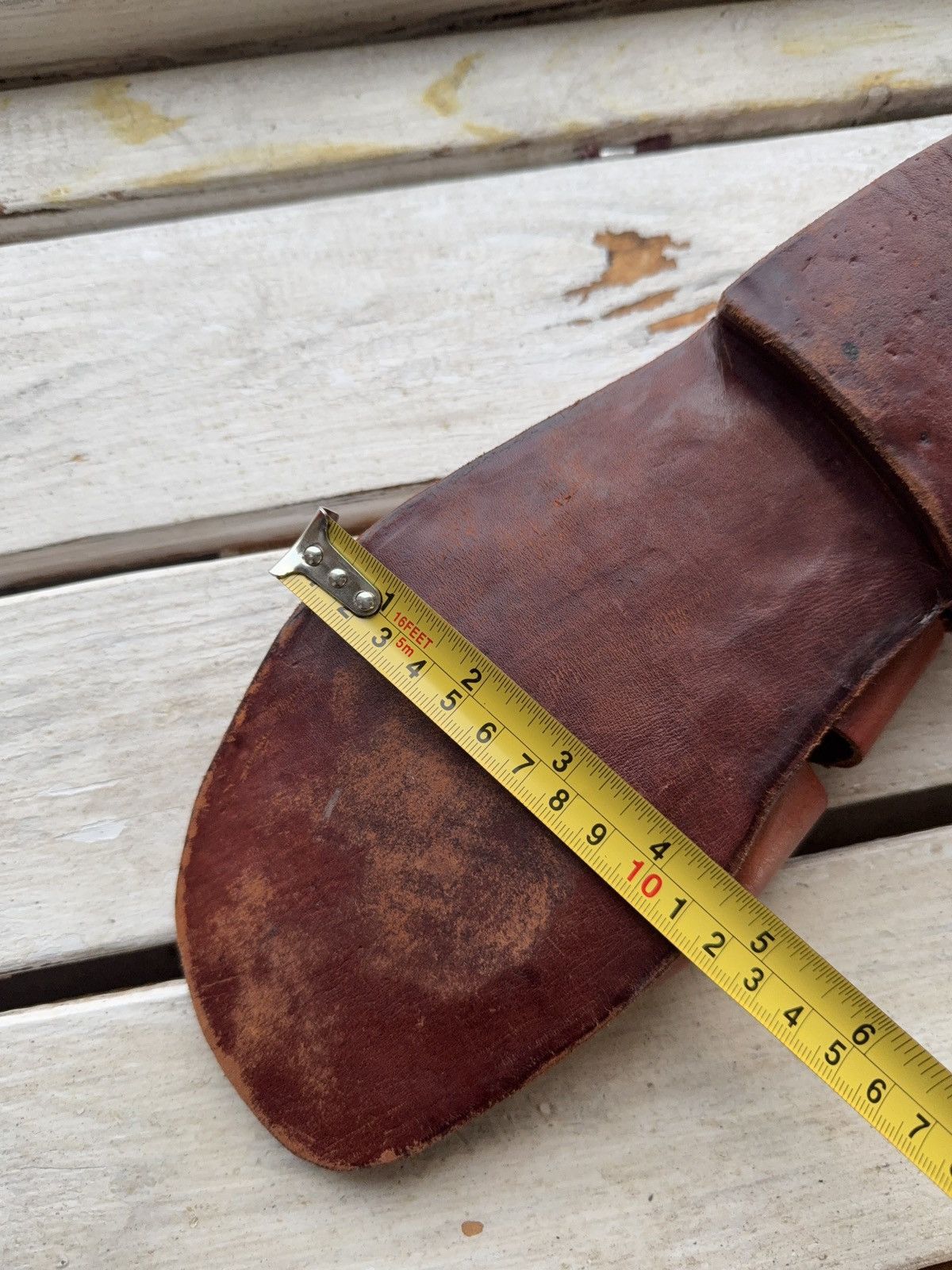 Japanese Brand 90s Sie Wie Bie Bali Handmade Leather Sandals Brown Vintage Size US 10 / EU 43 - 18 Thumbnail