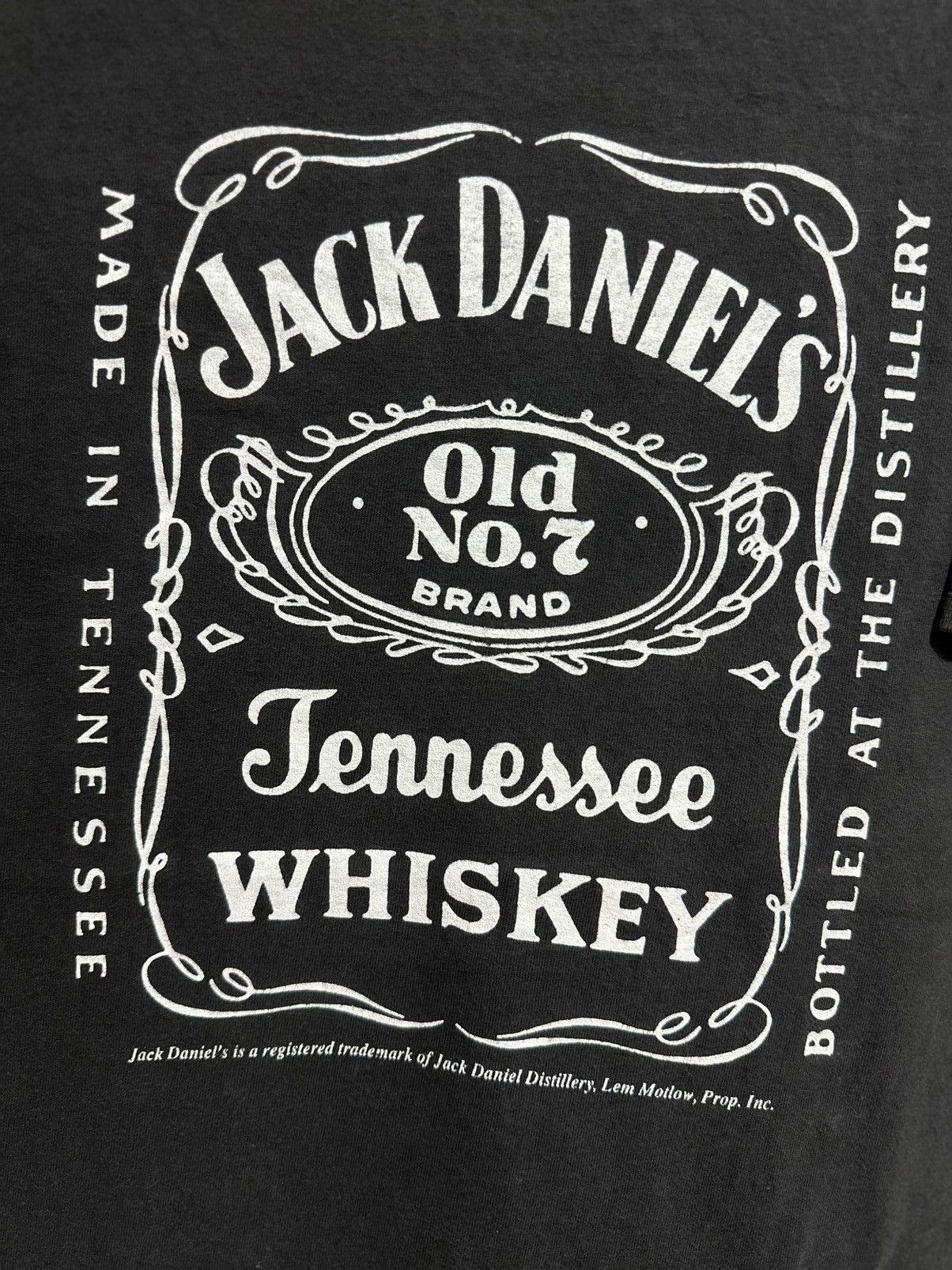Budweiser × Hanes × Vintage Vintage Jack Danies’s Old No 7 Faded Tee Size US L / EU 52-54 / 3 - 2 Thumbnail