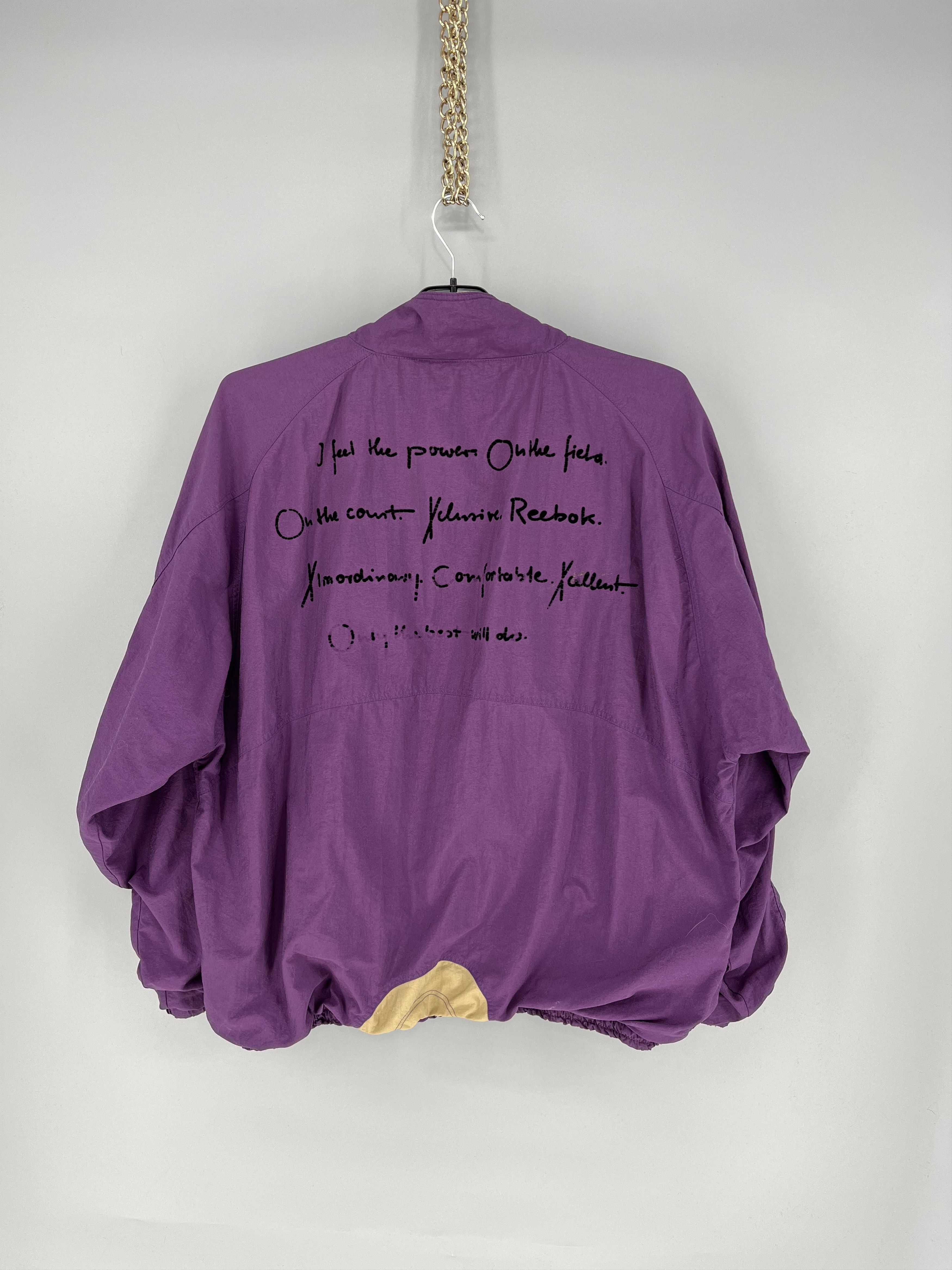 Reebok Rare Vintage 90s Reebok Exclusive Get Feeling Jacket Size US XL / EU 56 / 4 - 10 Thumbnail