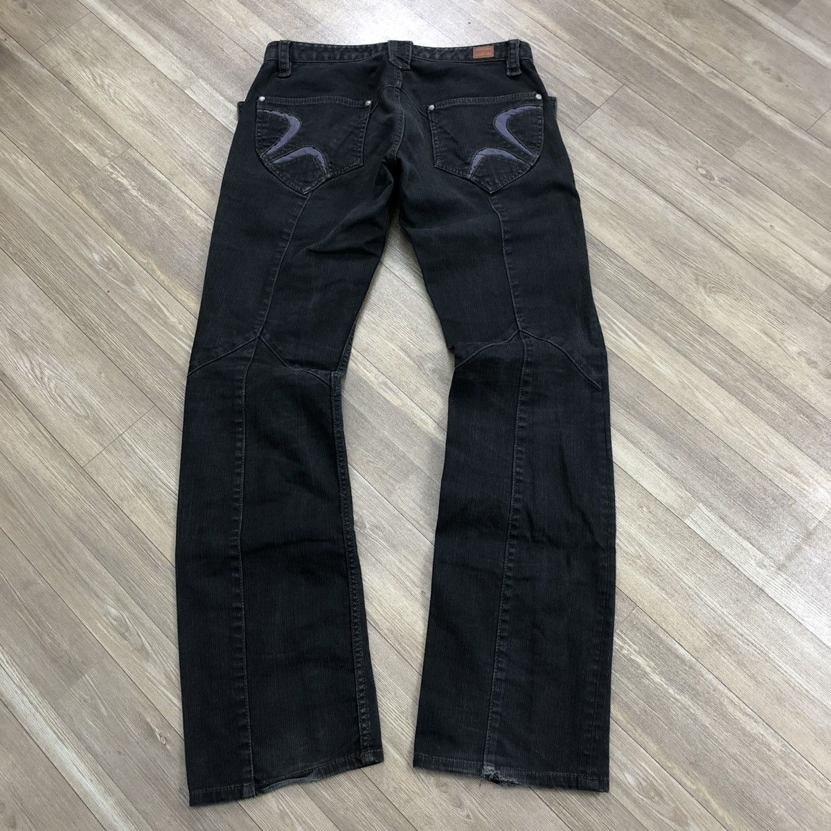 Hysteric Glamour × If Six Was Nine × Nicole Club 🇯🇵 2000s Nicole Club For Men Lgb Harajuku Style Flared Jeans Size US 31 - 25 Thumbnail