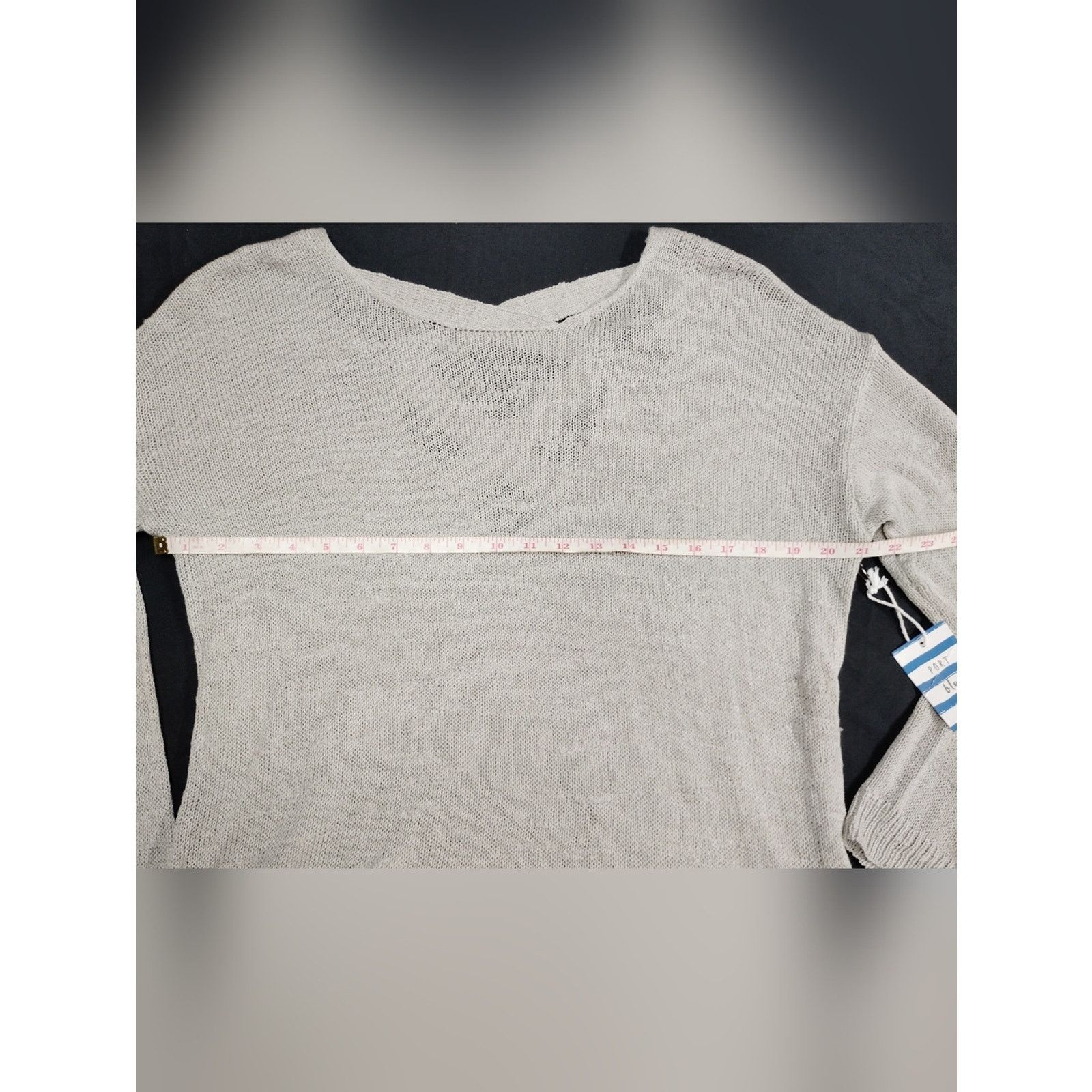 Forever 21 Forever 21 Light Taupe Crisscross Back Knit Sweater Size M / US 6-8 / IT 42-44 - 5 Thumbnail
