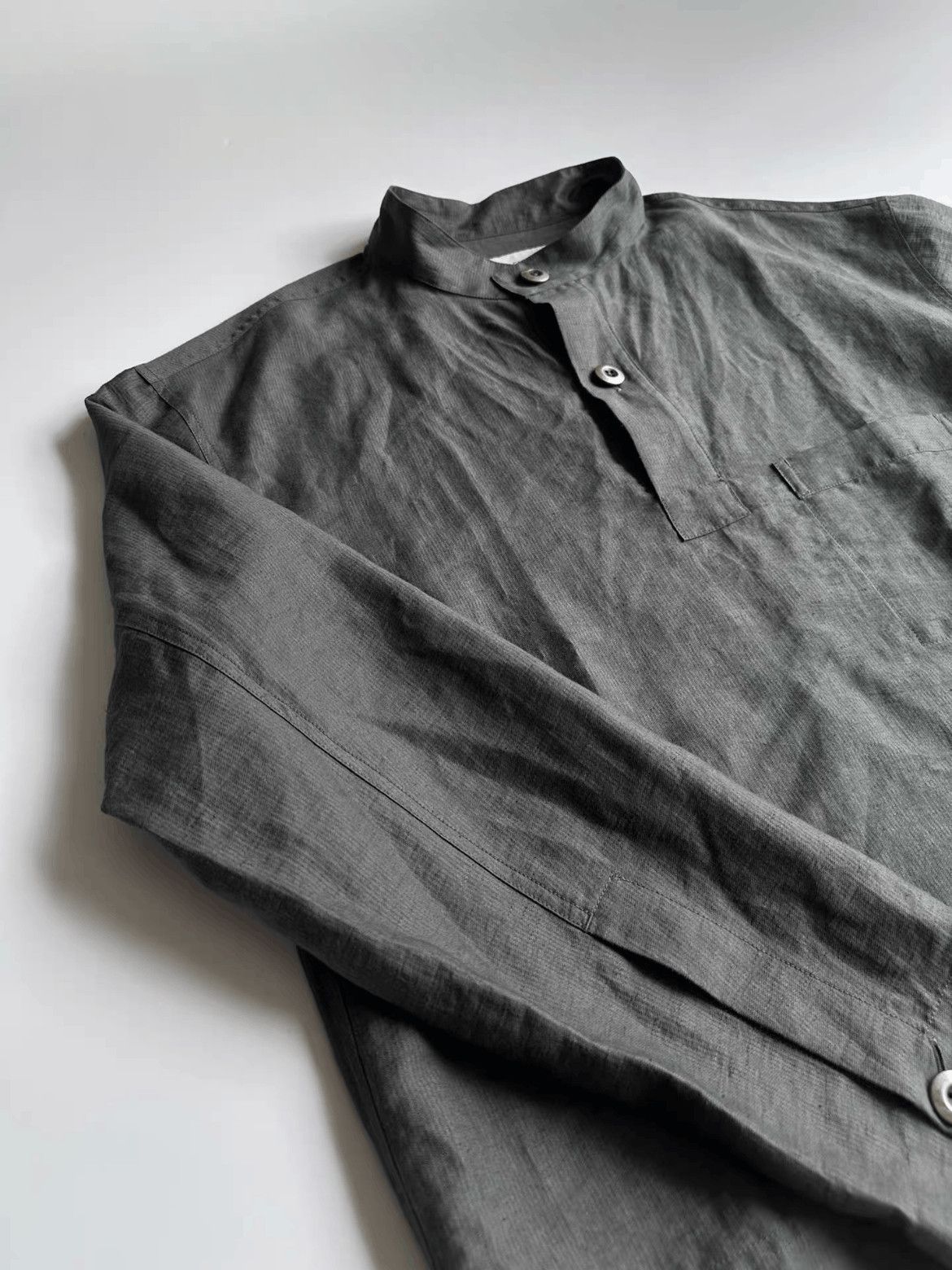 Lemaire Sz 46 Lemaire 21SS Half Button up Jacket Size US S / EU 44-46 / 1 - 2 Thumbnail