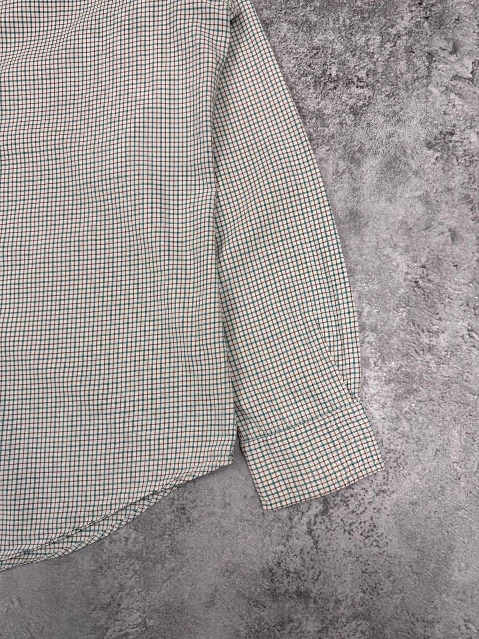 Polo Ralph Lauren Polo Ralph Lauren Men's Check Shirt Beige Green Size M Size US M / EU 48-50 / 2 - 2 Thumbnail