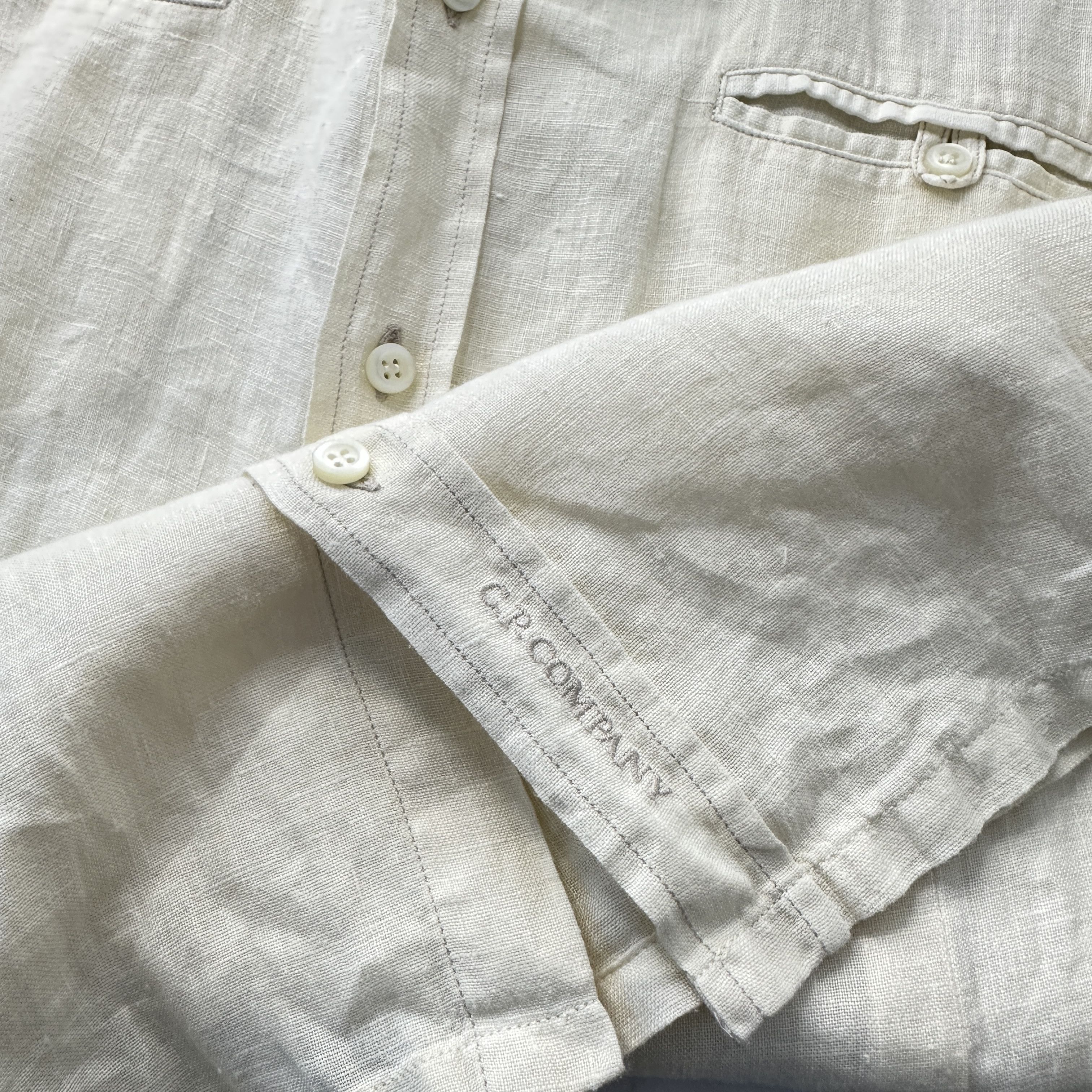 C.P. Company Camicia CP Company Lino – 6 Size US XXL / EU 58 / 5 - 4 Thumbnail