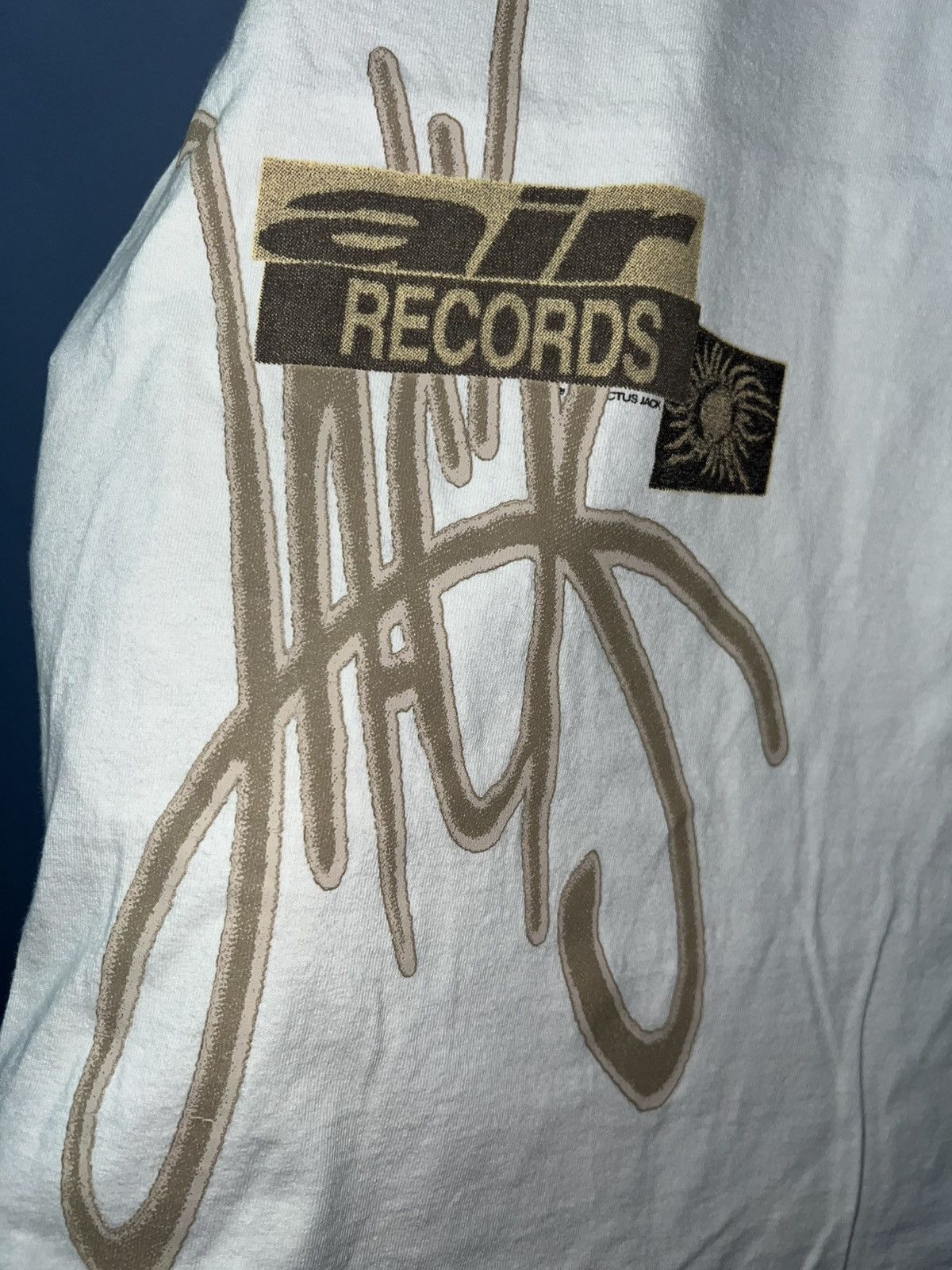 Travis Scott Cactus Jack Travis Scott Air Records Long Sleeve Shirt Size US XXL / EU 58 / 5 - 3 Thumbnail