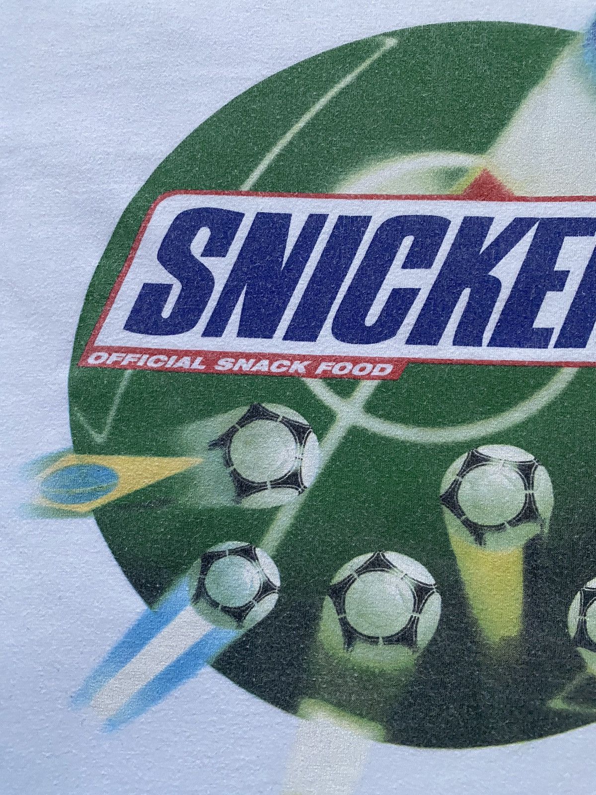Vintage SNICKERS VINTAGE SHIRT WORLD CU FRANCE 98 Size US L / EU 52-54 / 3 - 10 Thumbnail