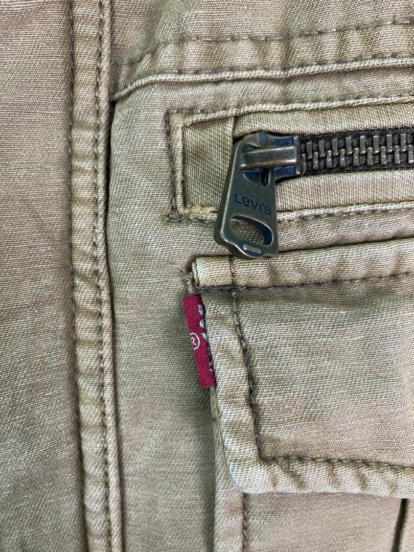 Levi's × Vintage Vtg 90s LEVIS quilted lined workwear jacket Size US M / EU 48-50 / 2 - 4 Thumbnail