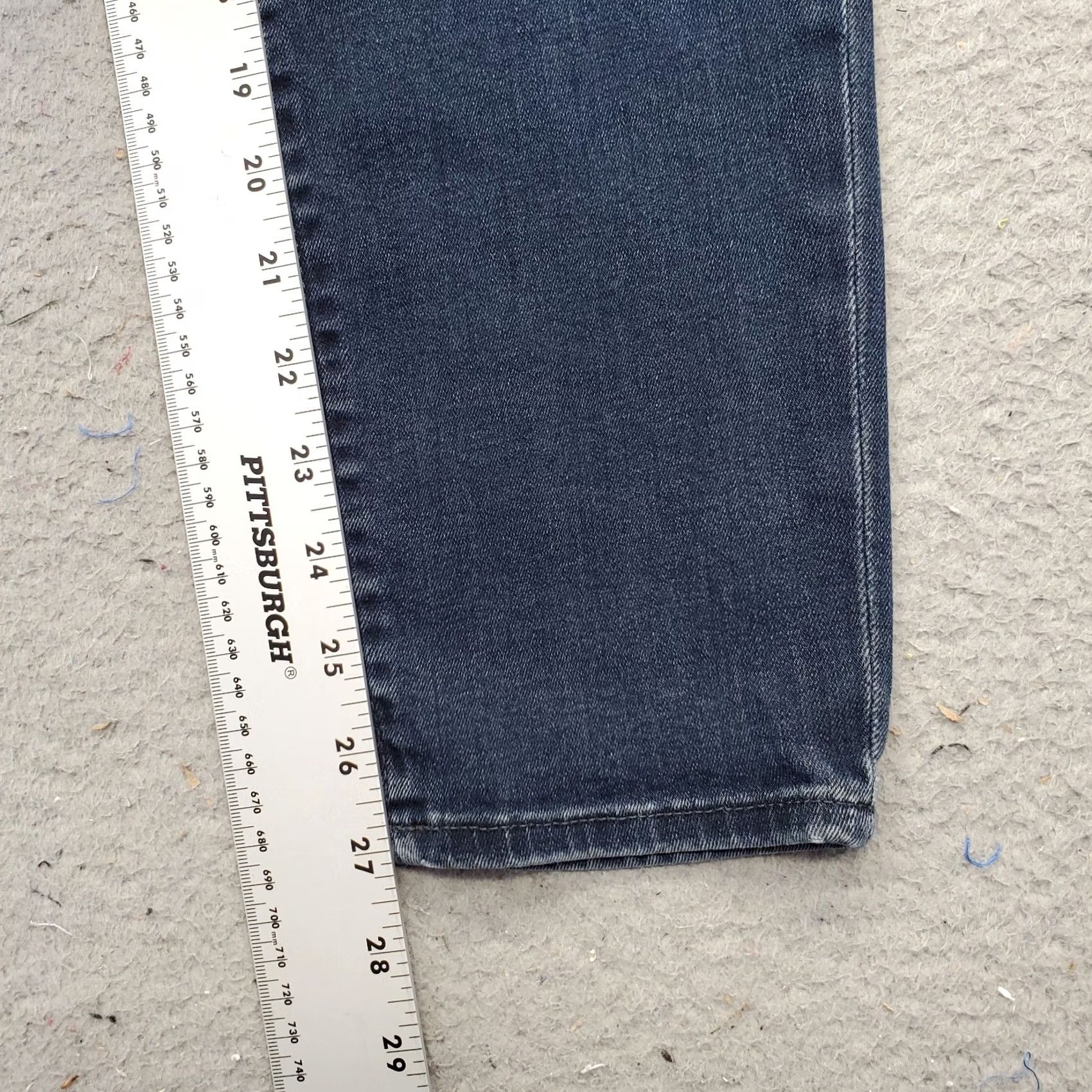 Lucky Brand Lucky Brand Sasha Jeans Women's 8/29 Navy Low Rise 5-Pocket Design Skinny Denim (Size 28) Womens Size 30" / US 8 / IT 44 - 4 Thumbnail