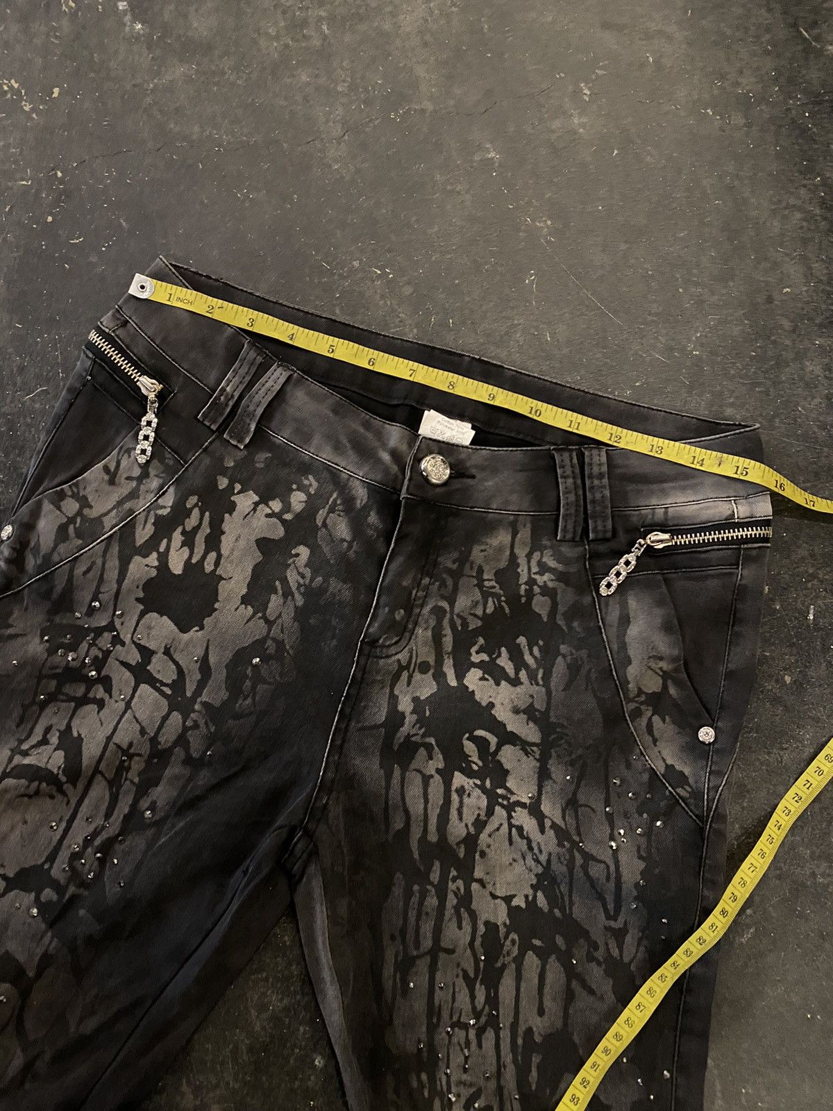 14th Addiction × If Six Was Nine × Japanese Brand Y2k Jocelyn punk if6was9 pants Size US 31 - 14 Thumbnail