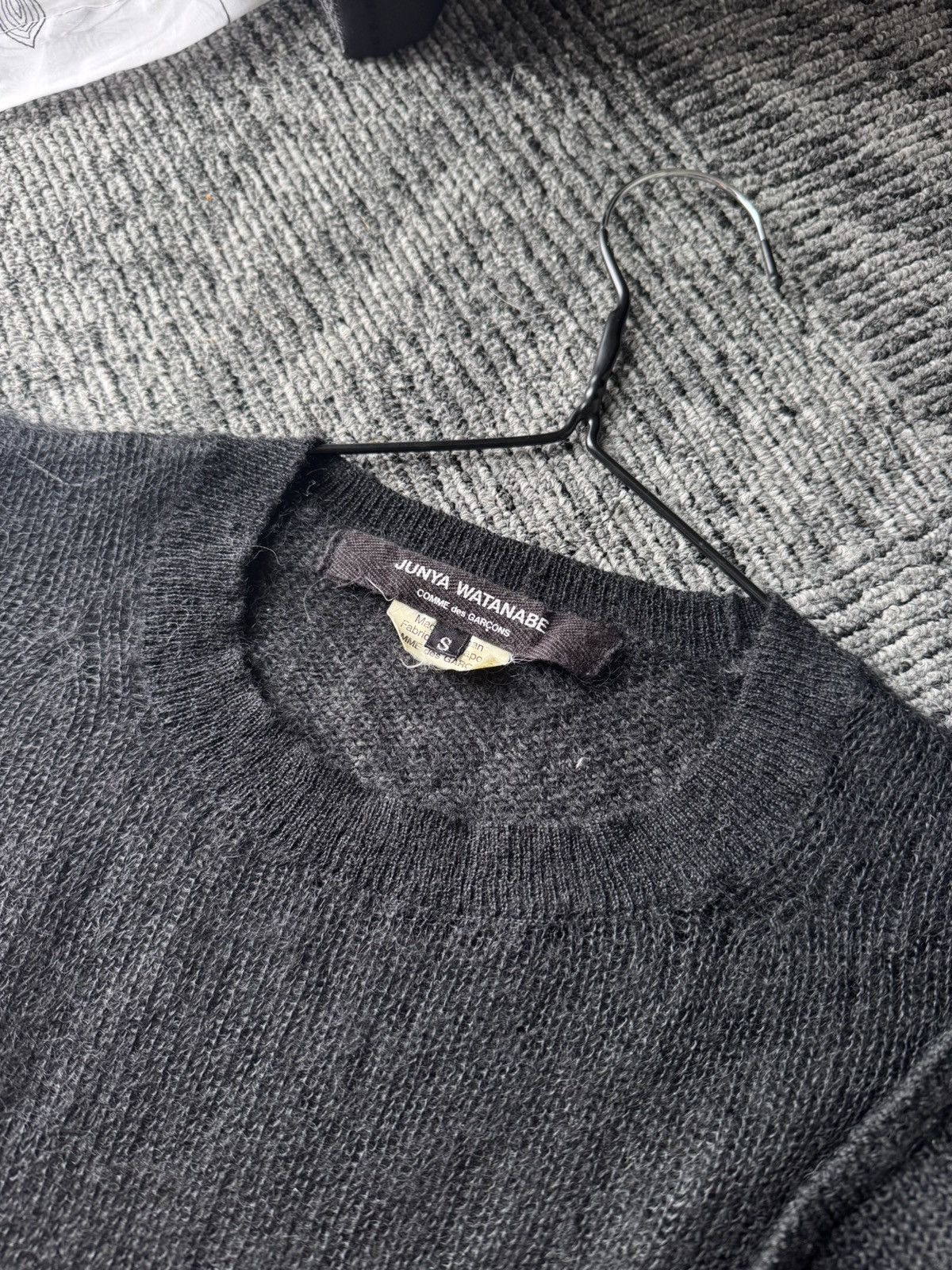 Junya Watanabe Junya Watanabe Comme des Garcons mesh wool sweater RARE Size US S / EU 44-46 / 1 - 7 Thumbnail