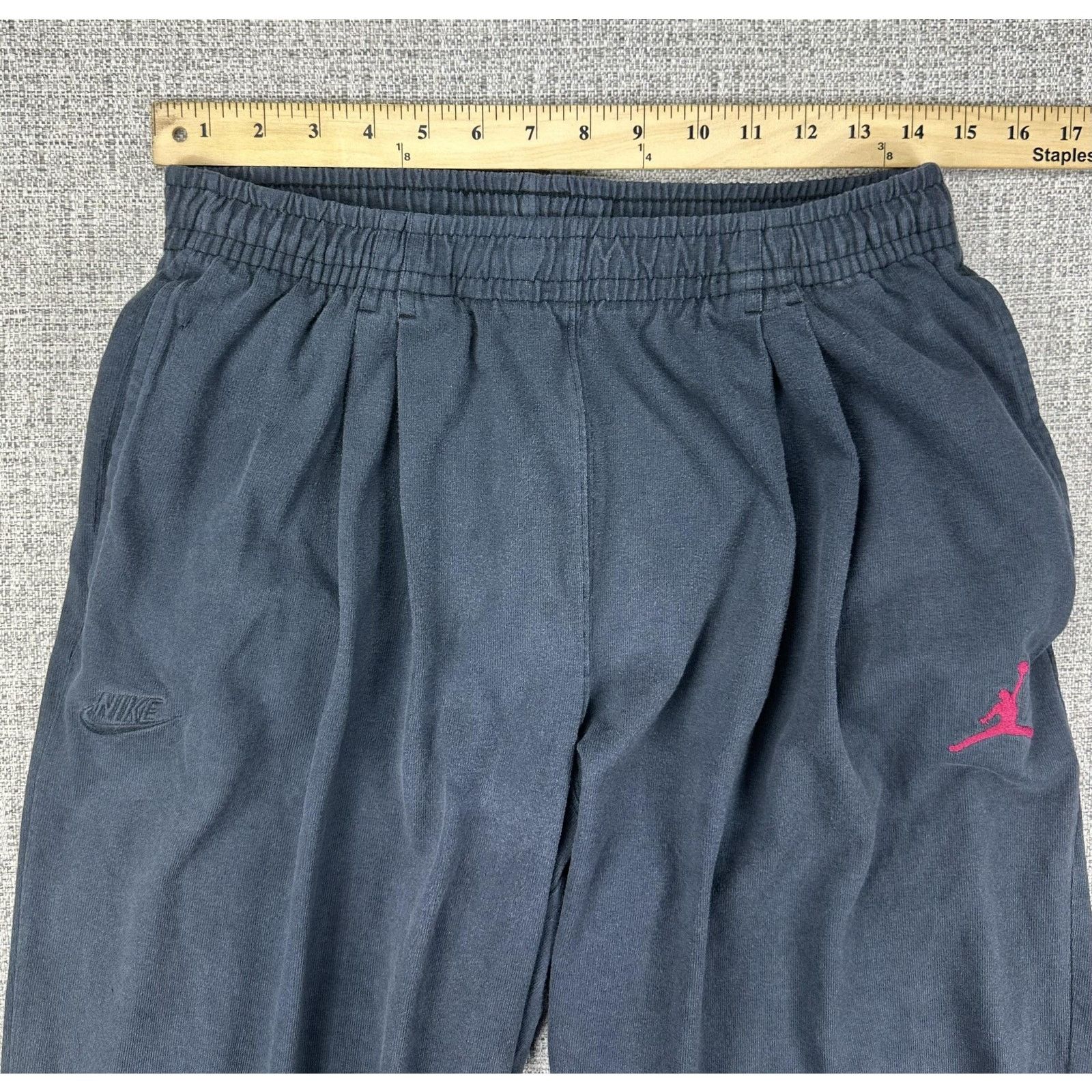 Nike Vintage Nike Air Jordan Sweatpants Mens Large Jumpman 80s Size US 36 / EU 52 - 5 Thumbnail