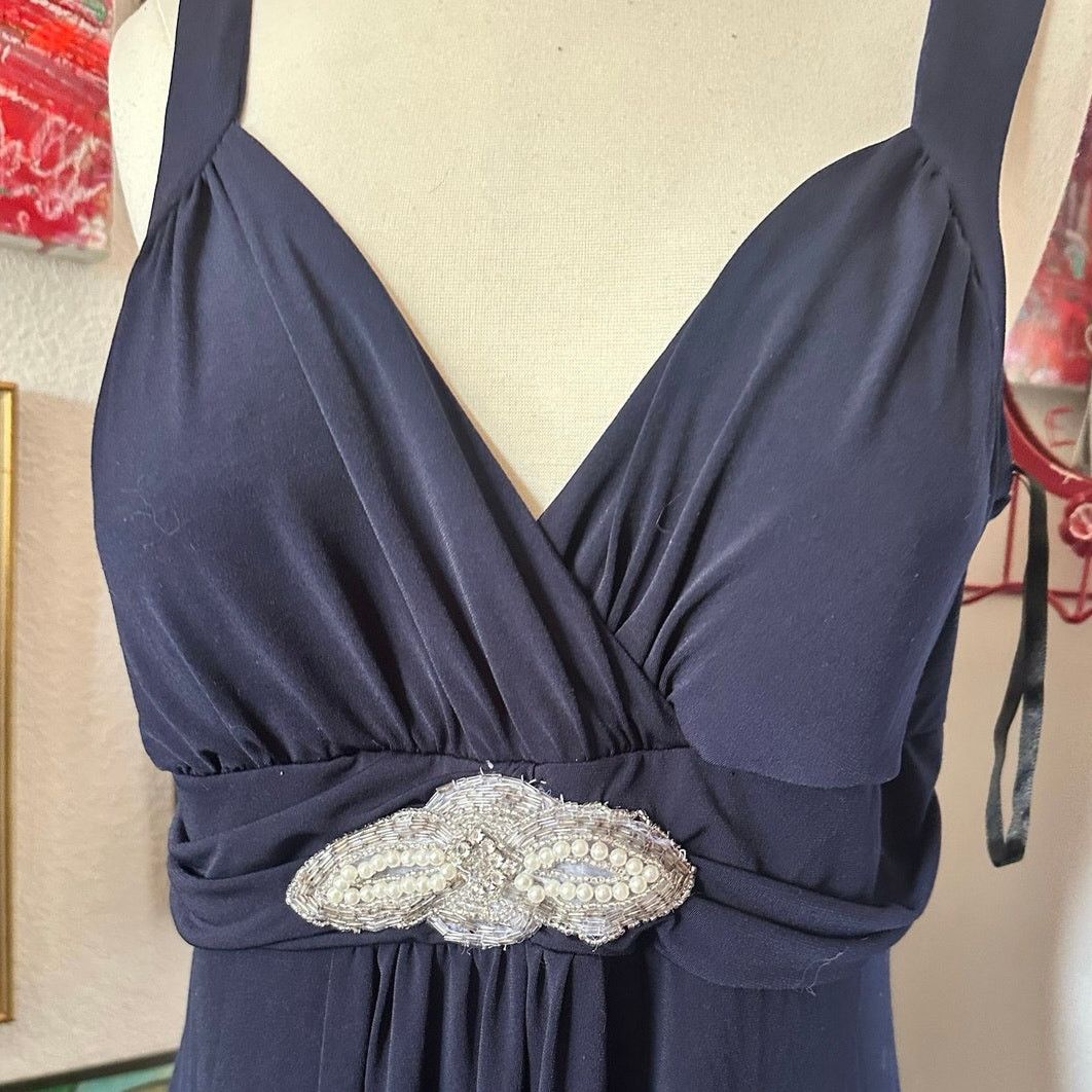 Other en focus studio blue midi dress formal Size XXL / US 16-18 / IT 52-54 - 2 Thumbnail