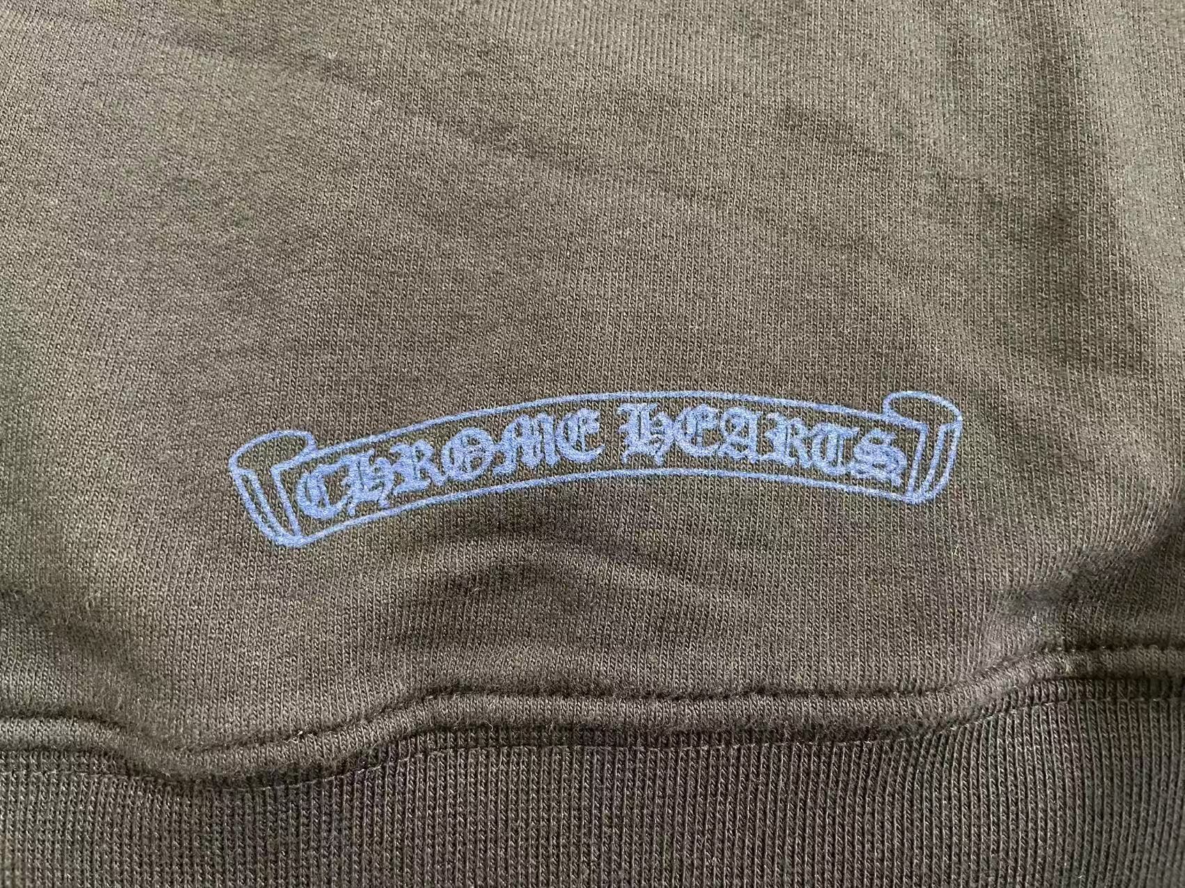 Chrome Hearts Chrome Hearts Blue Script Thermal Zip Up Hoodie Size M / US 6-8 / IT 42-44 - 5 Thumbnail