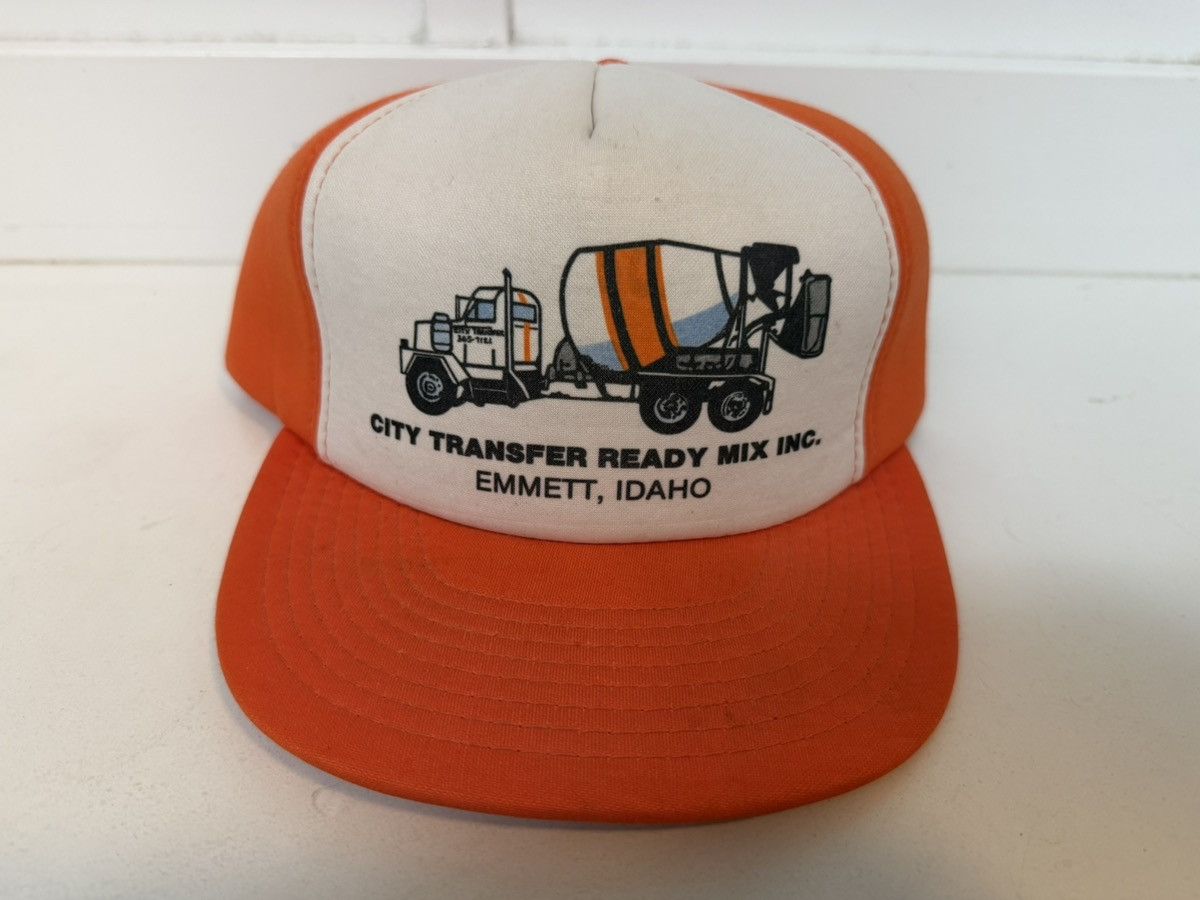 New Era Lot Of 4 Vintage Trucker Hats Snap Back Mesh & Foam New Era Size ONE SIZE - 2 Thumbnail