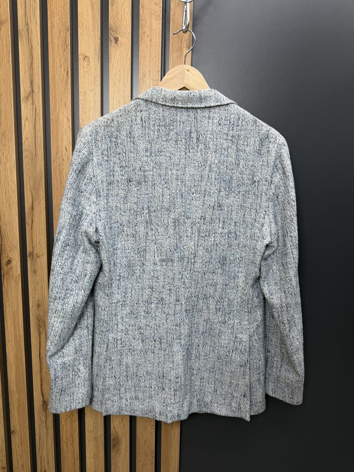 Finamore Finamore Napoli Textured Cotton Blazer Size 48 Size 38R - 10 Thumbnail