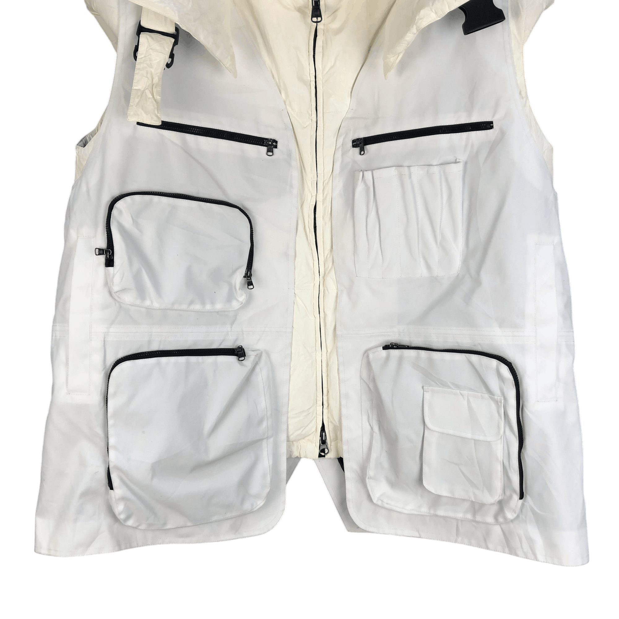 Colmar Colmar A.G.E. by Shayne Oliver White Utility Vest #6509-70 Size US XXL / EU 58 / 5 - 12 Thumbnail