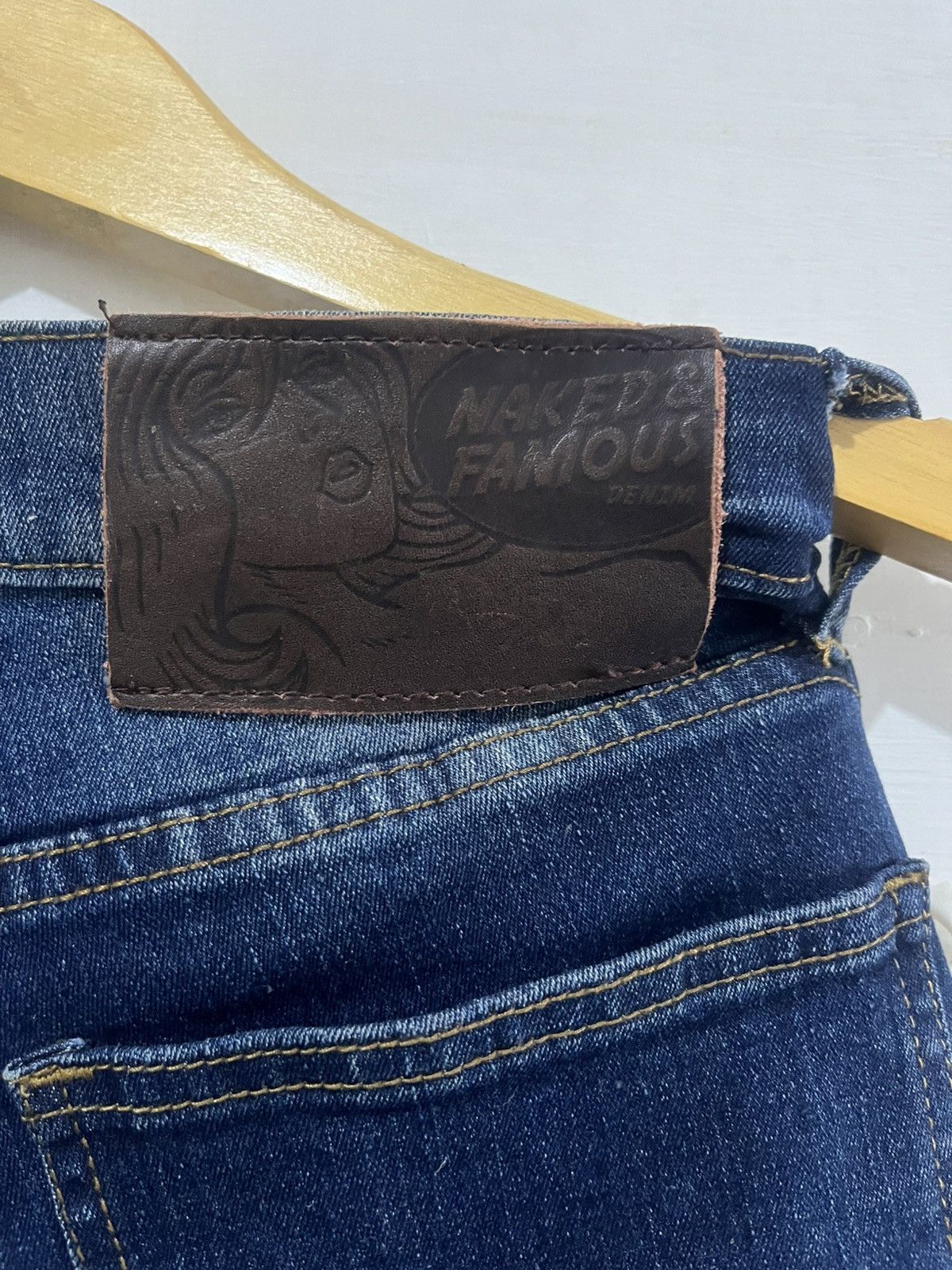 Naked & Famous Naked & Famous Silk Denim Jeans Skinny Guy Size US 30 / EU 46 - 7 Thumbnail
