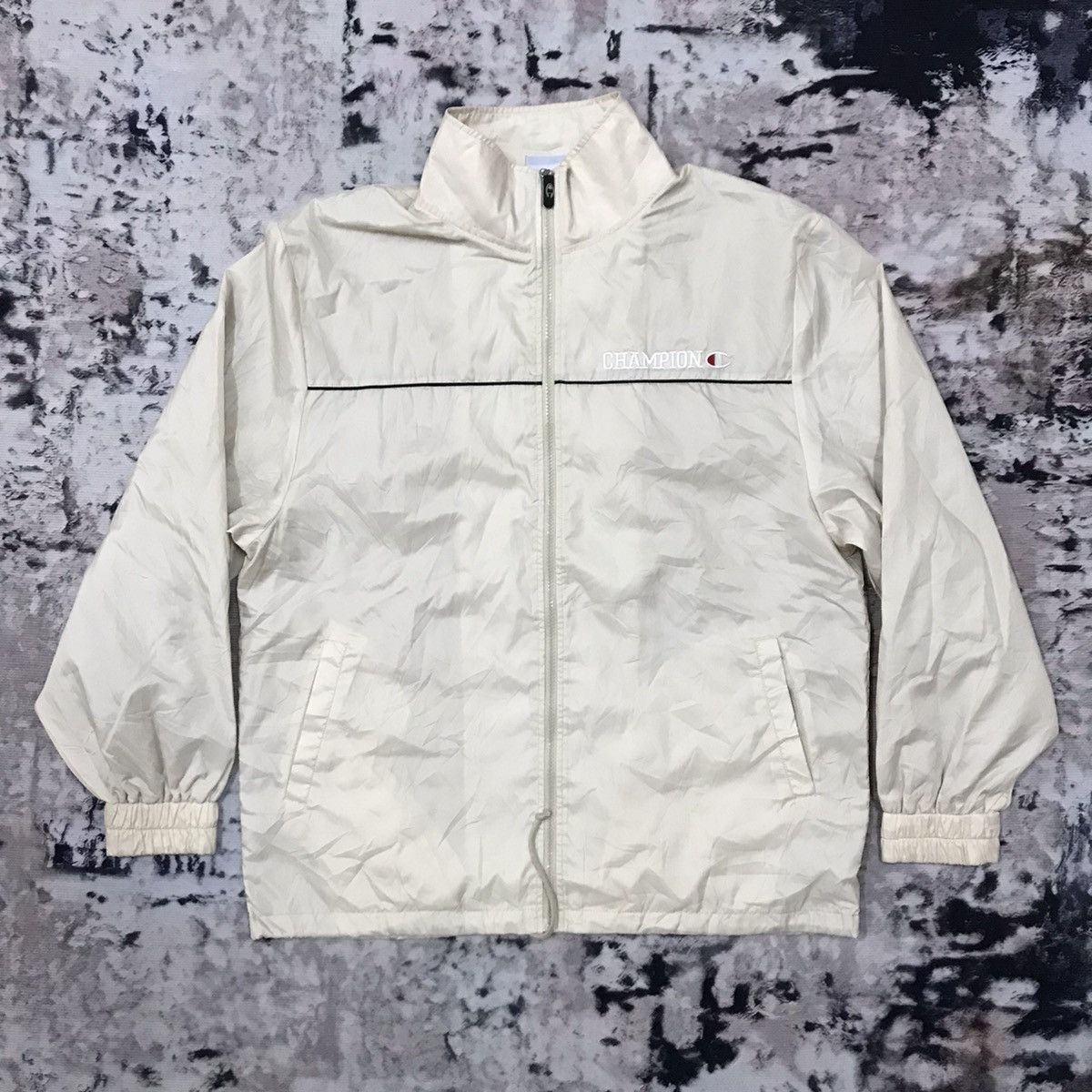 Champion × Vintage Vintage Champion Authentic Athletic Apparel Windbreaker Size US M / EU 48-50 / 2 - 7 Thumbnail