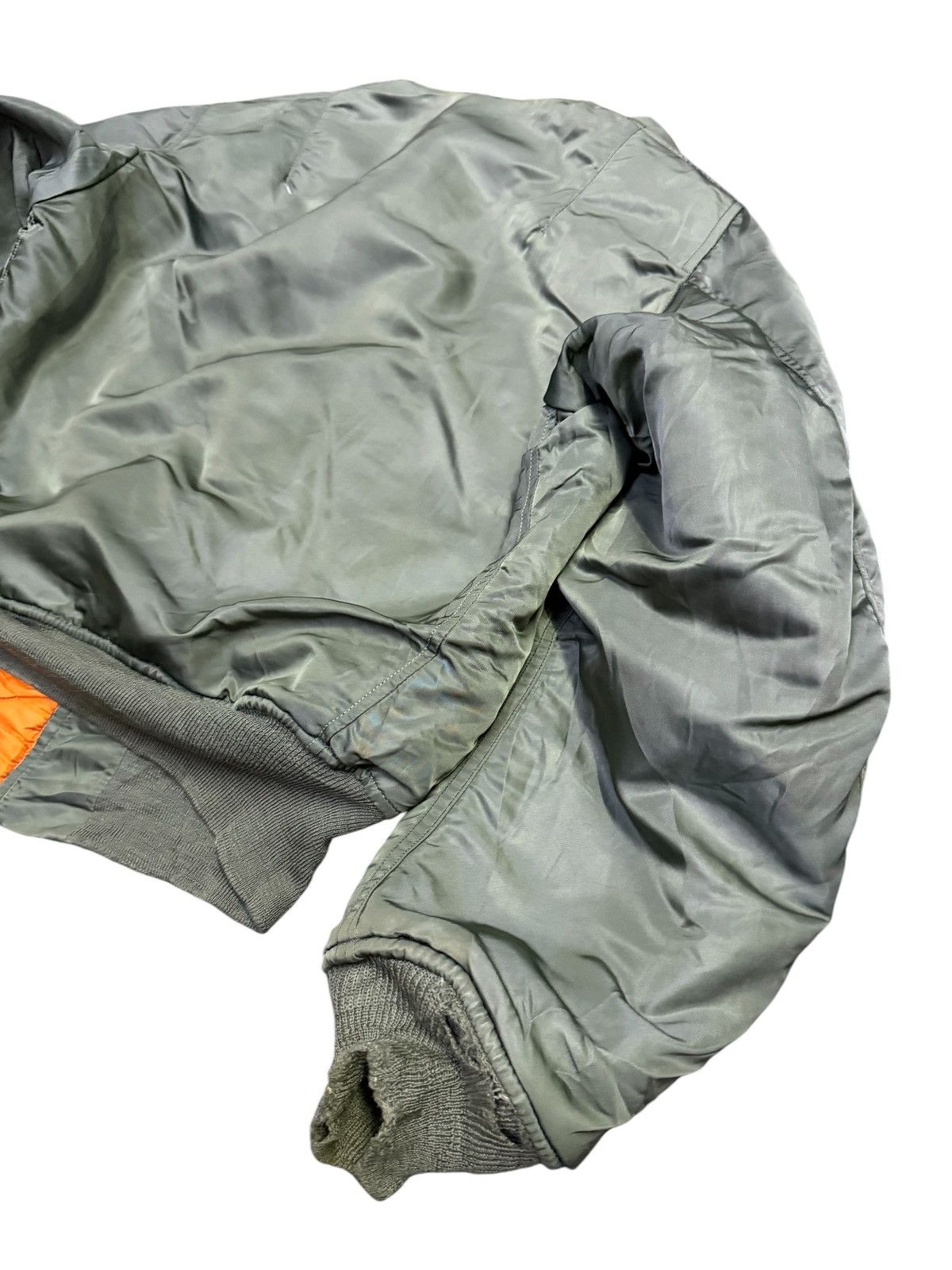 Vintage Rare!! Vintage 1960 Military Bomber Jacket Ma-1 Size US M / EU 48-50 / 2 - 6 Thumbnail