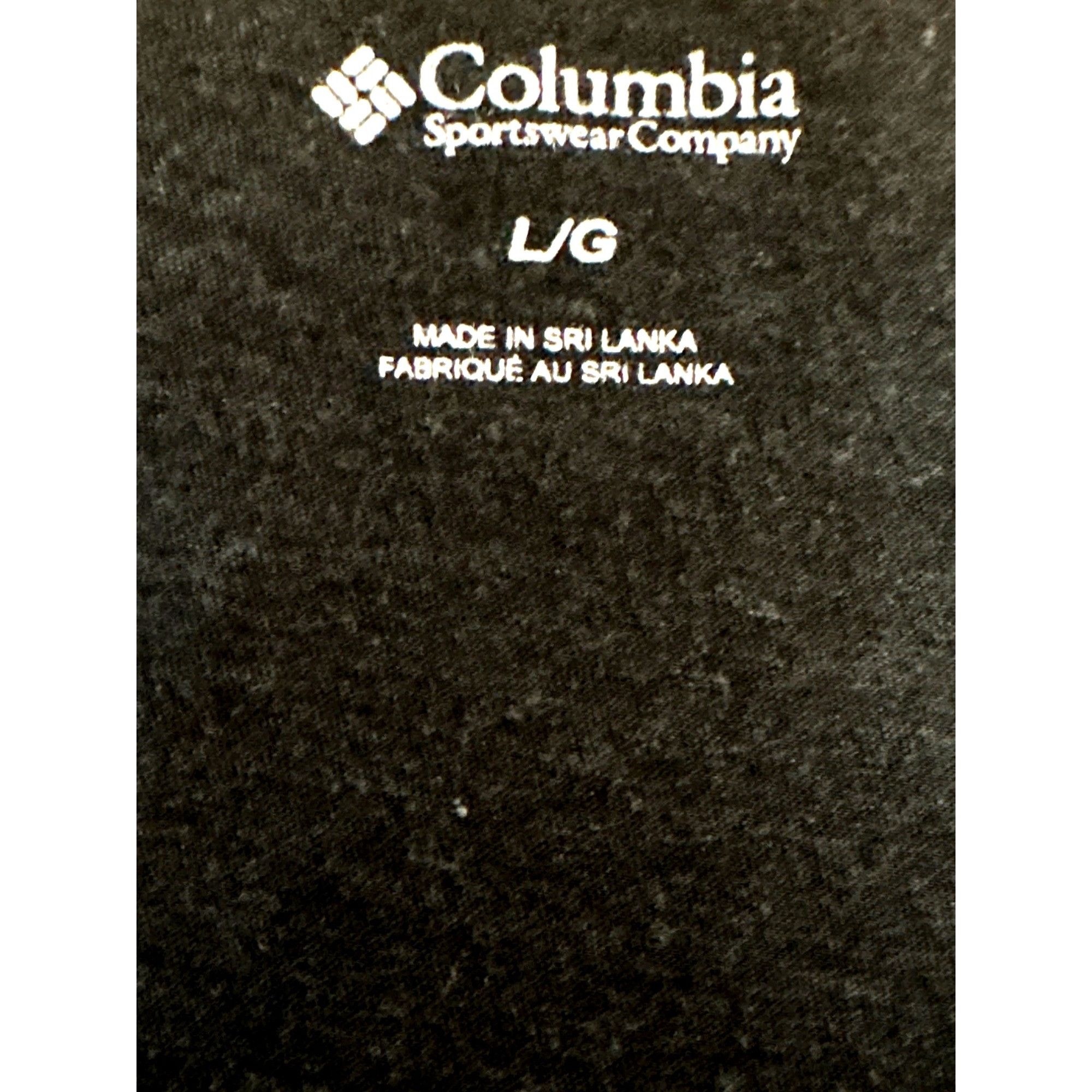 Columbia Columbia Womens Sports Company Graphic Tee Sz Large Dark Gra Size L / US 10 / IT 46 - 5 Thumbnail