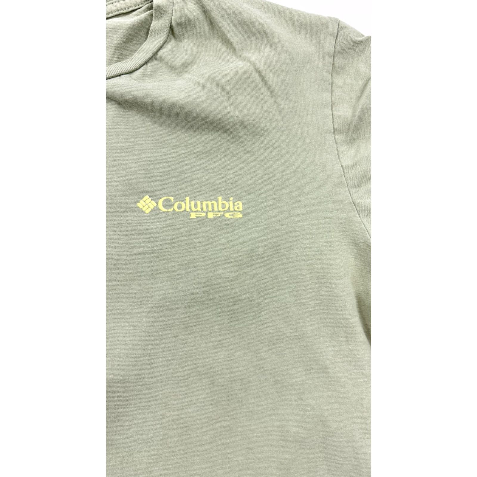 Vintage Columbia PFG Shirt Mens Medium Green Performance Fishing Gear Graphic Tee Size US M / EU 48-50 / 2 - 2 Thumbnail