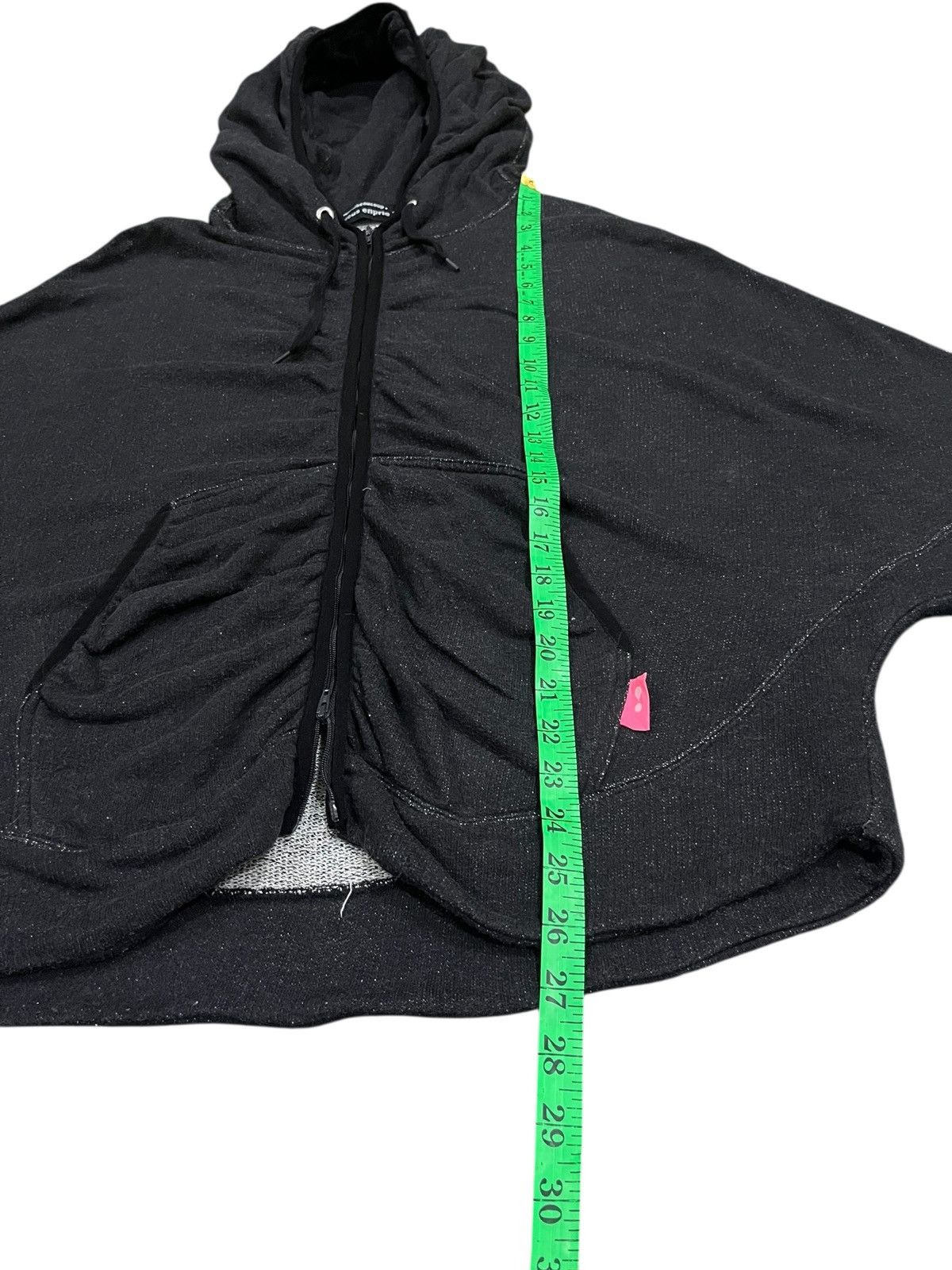 Issey Miyake Mercibeaucoup by issey miyake poncho style hoodie black Size L / US 10 / IT 46 - 16 Thumbnail