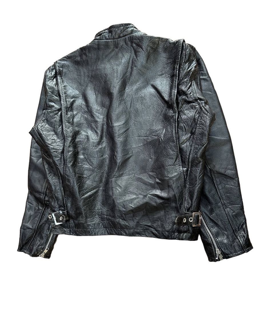 Genuine Leather Vtg EEZAN Genuine Leather Cafe Racer Jacket Size US S / EU 44-46 / 1 - 14 Thumbnail