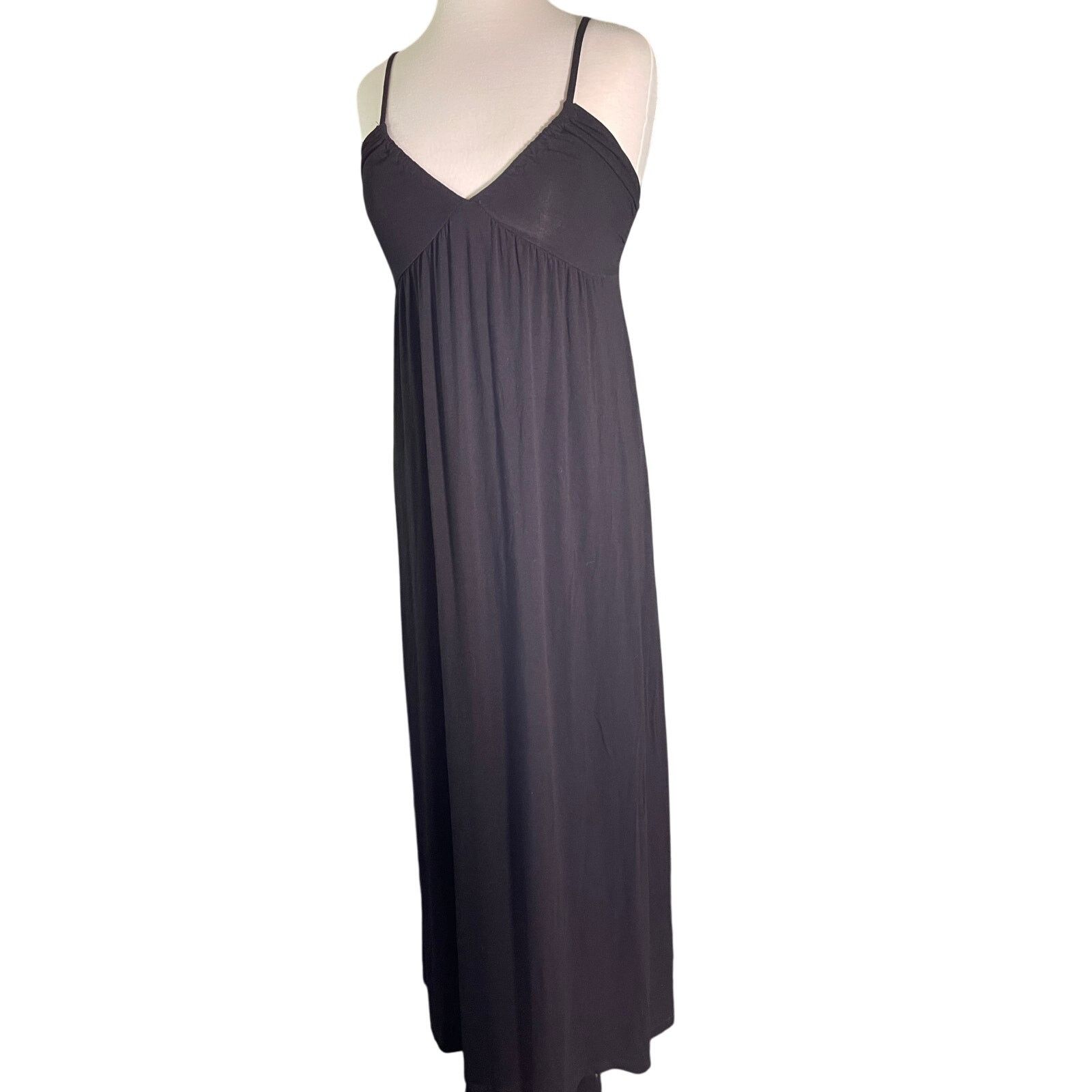 Asos ASOS Maternity Spaghetti Strap Dress Size 4 , Black Size S / US 4 / IT 40 - 3 Thumbnail