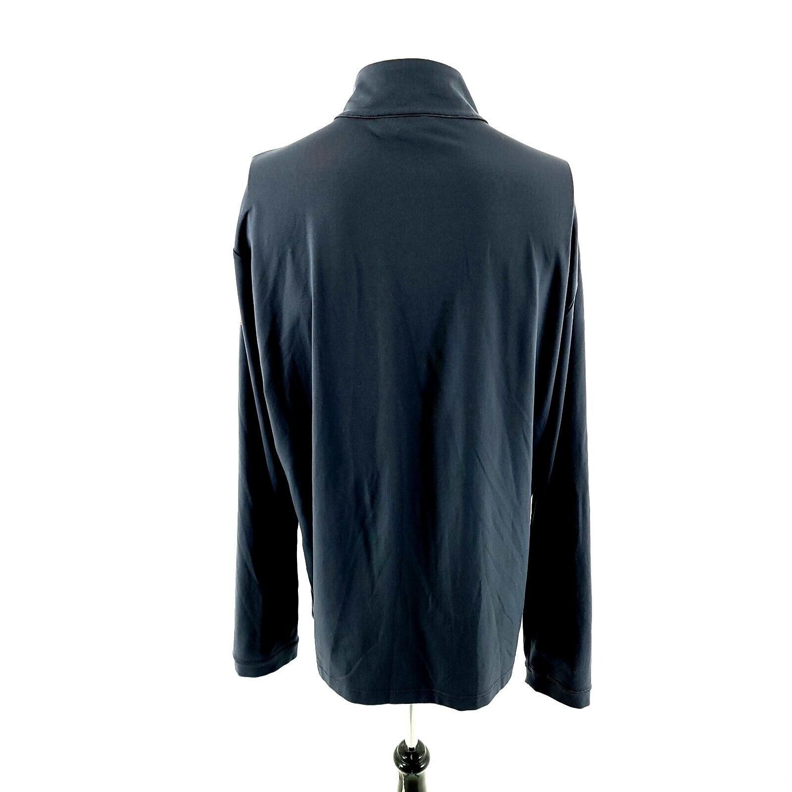 Under Armour Under Armour Coldgear Infared Gray Orange Striped 1/4 Zip Lo Size US L / EU 52-54 / 3 - 5 Thumbnail