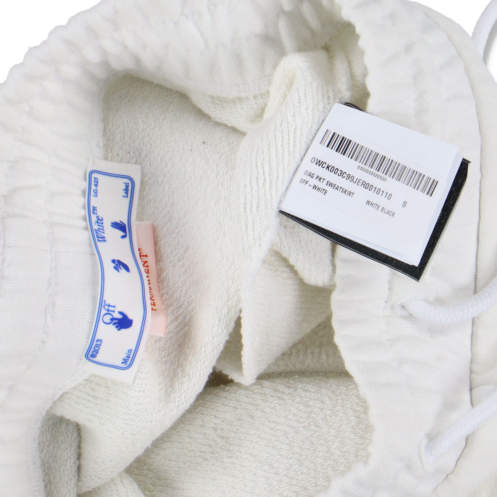 Off-White White Diag Pocket Cut Out High-Waisted Skirt Size 30" / US 8 / IT 44 - 5 Thumbnail