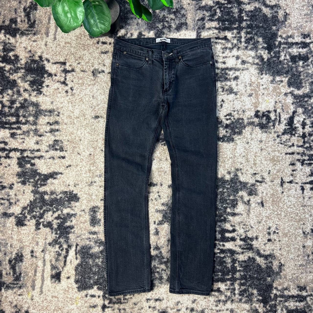 Acne Studios Acne Studios Slim Fit Gray Denim Jeans Luxury Y2K Size US 30 / EU 46 - 2 Thumbnail